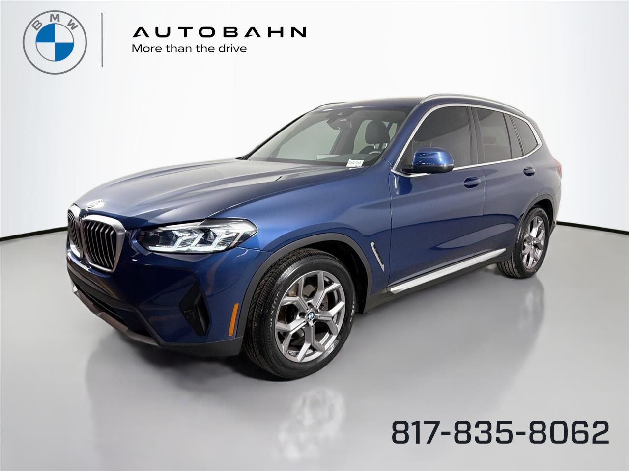 Phytonic Blue Metallic 2024 BMW X3 sDrive30i RWD SUV / Crossover Rear-Wheel Drive 8-Speed Automatic