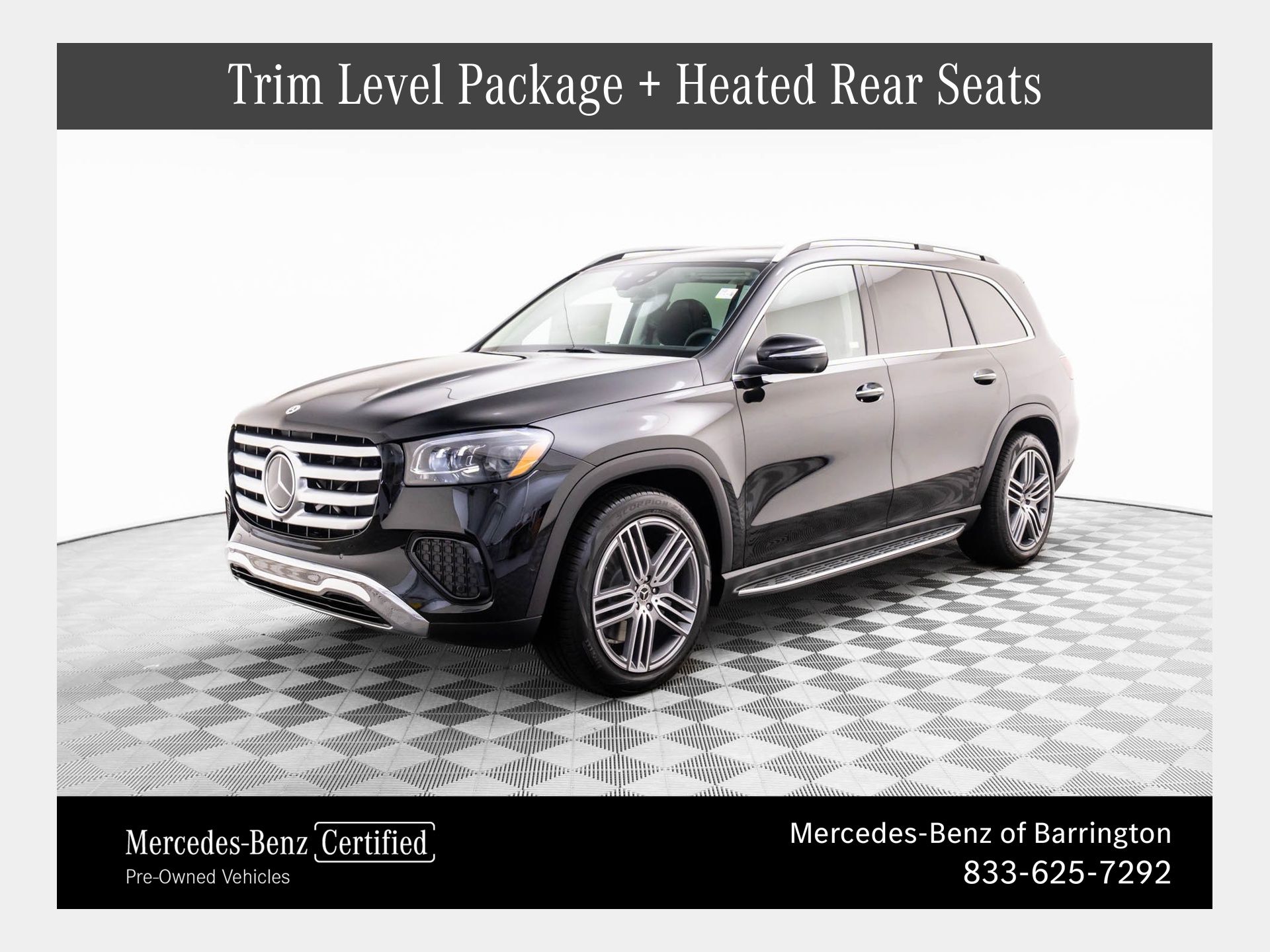 Black 2026 Mercedes-Benz GLS 450 4MATIC SUV / Crossover All-Wheel Drive 9-Speed Automatic