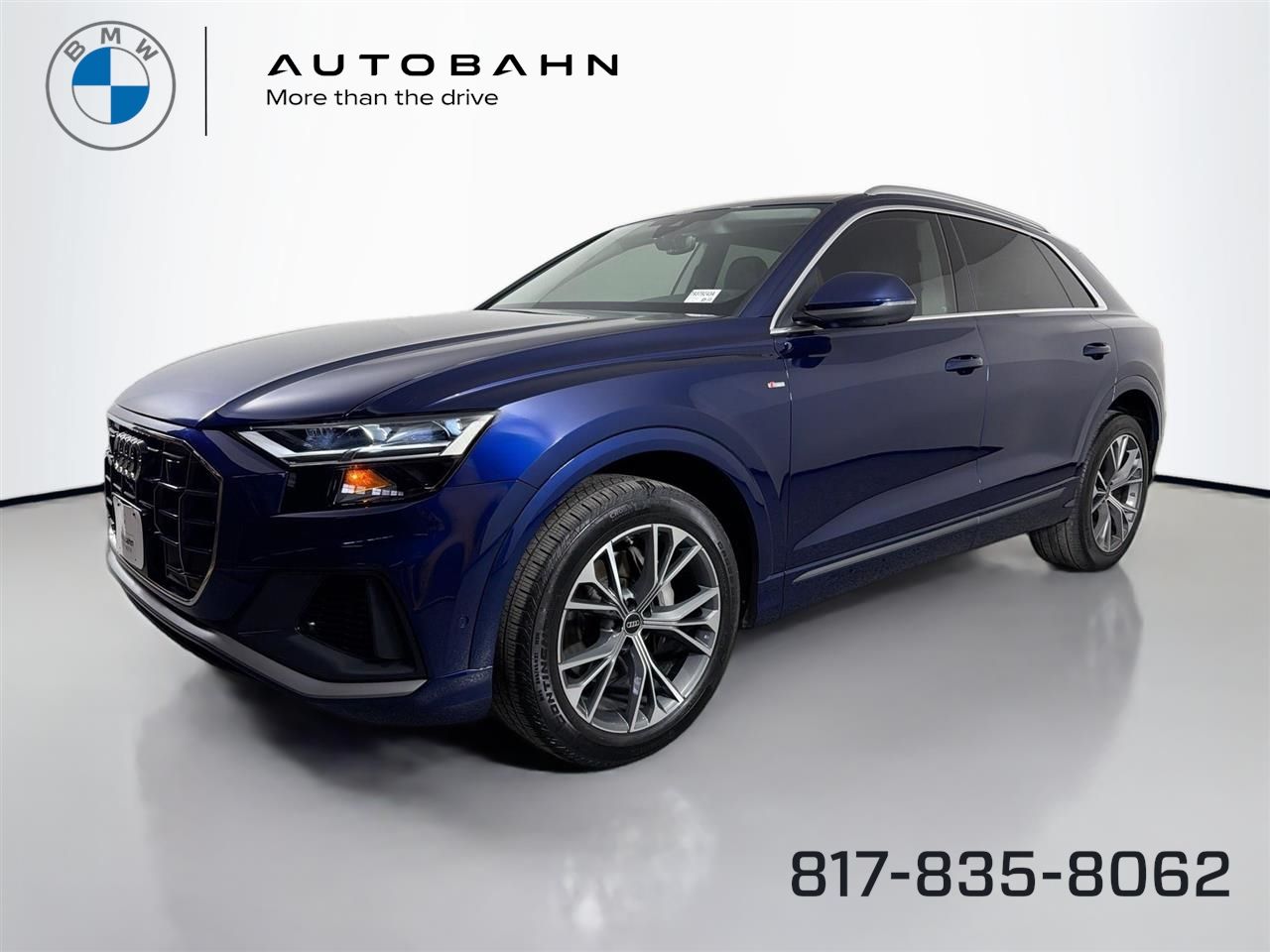 Navarra Blue Metallic 2022 Audi Q8 quattro Premium Plus 55 TFSI SUV / Crossover All-Wheel Drive 8-Speed Automatic