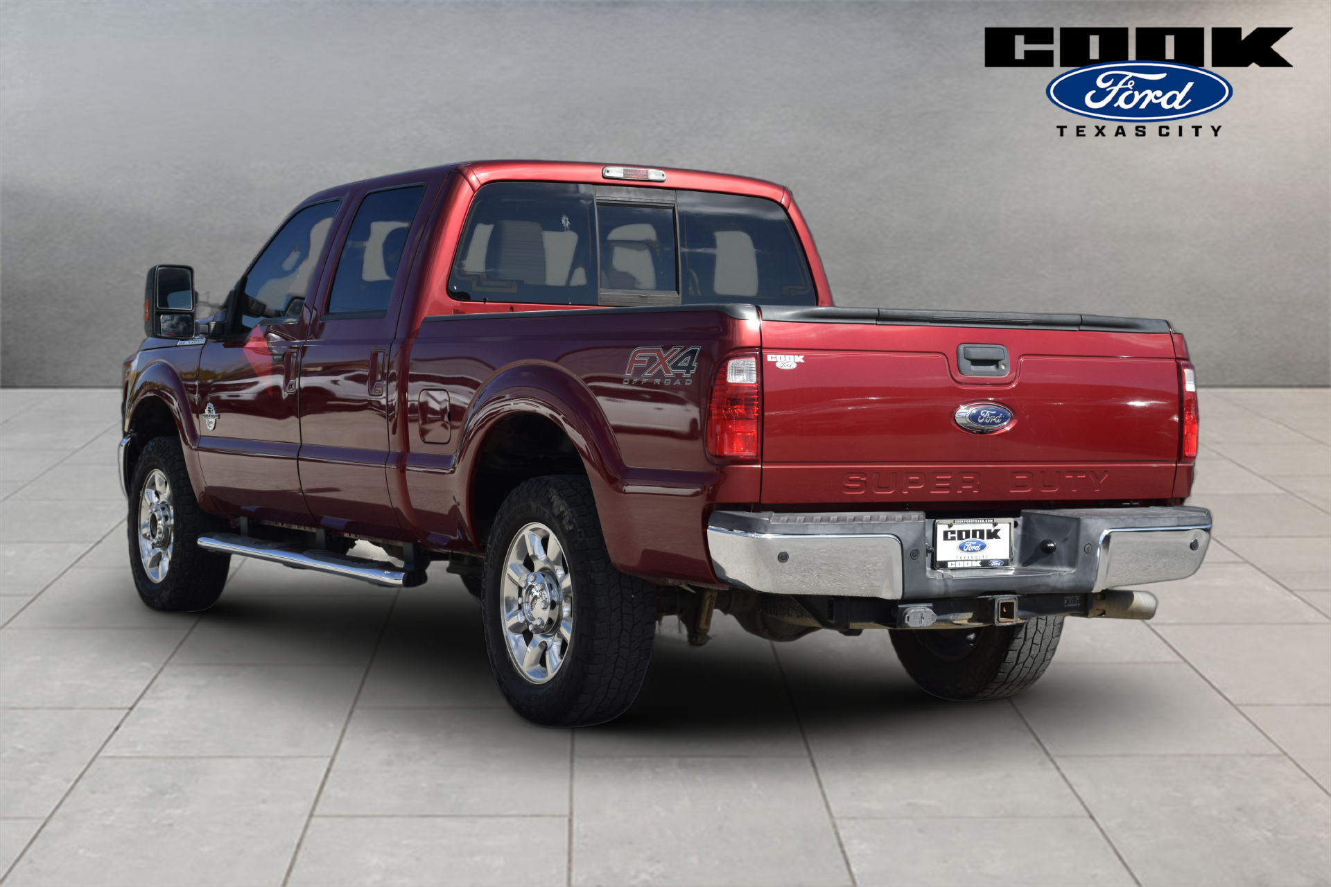 2016 Ford F-250SD Lariat Red at Emmons Autoplex