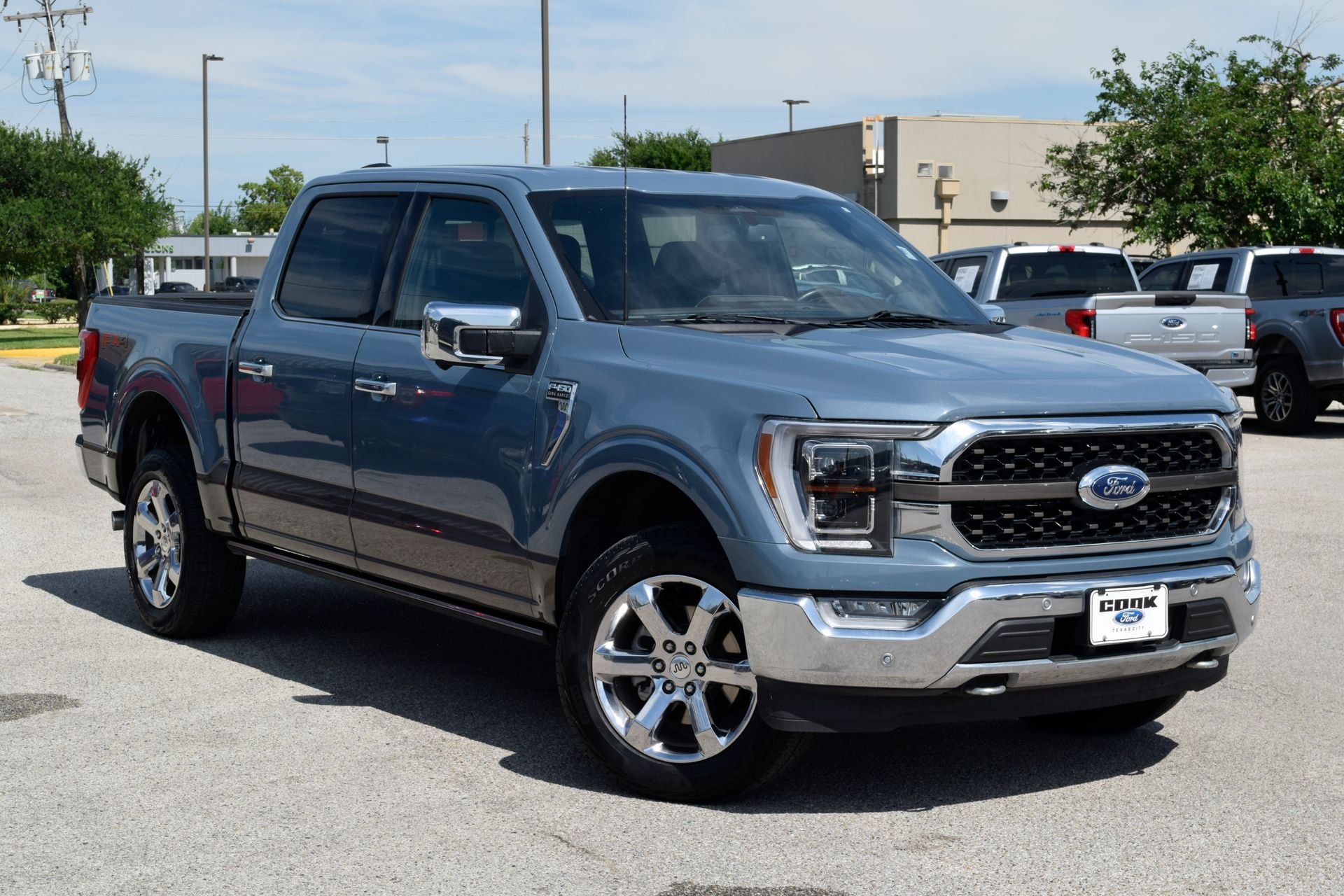 2023 Ford F-150 King Ranch Blue at DeMontrond Ford
