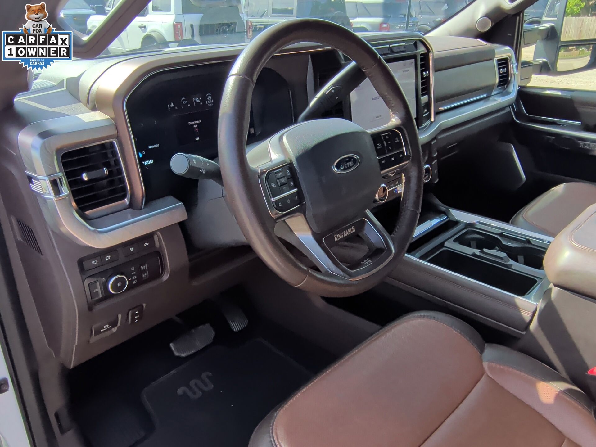 2024 Ford F-350SD King Ranch White at Central Houston Nissan