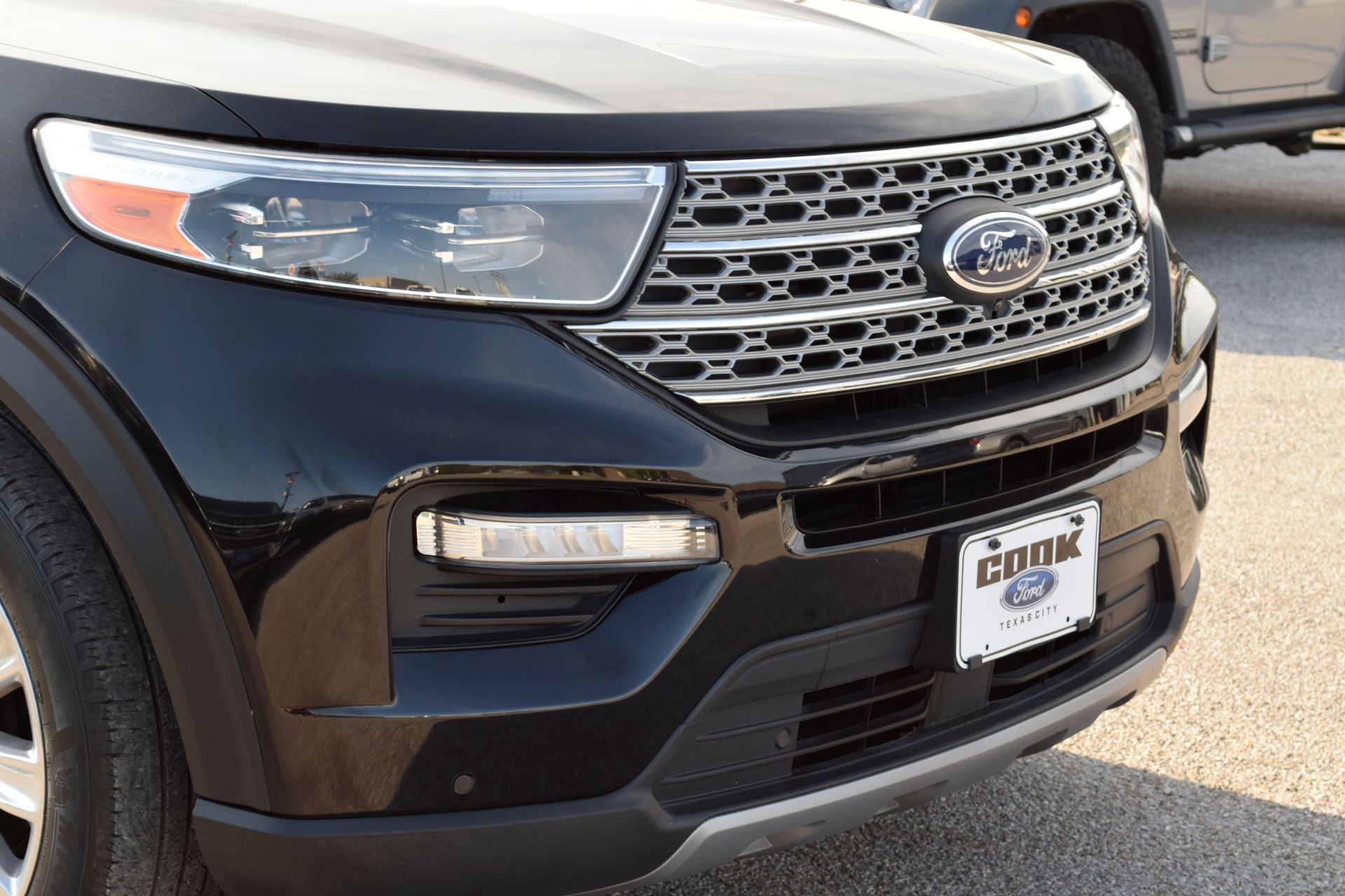 2023 Ford Explorer Limited Black at North Houston Mitsubishi