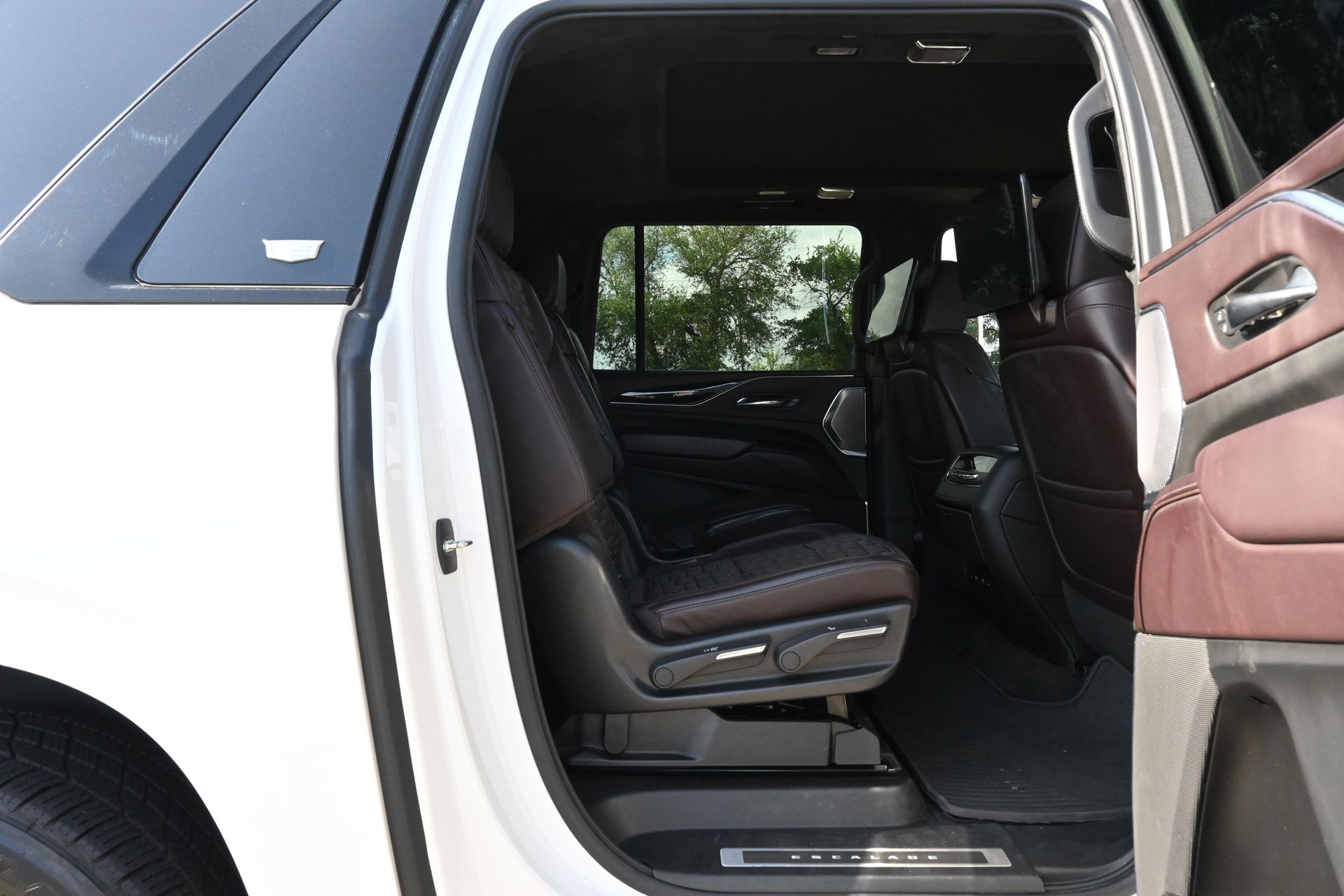 2022 Cadillac Escalade ESV Sport Platinum White at DeMontrond Automotive Group