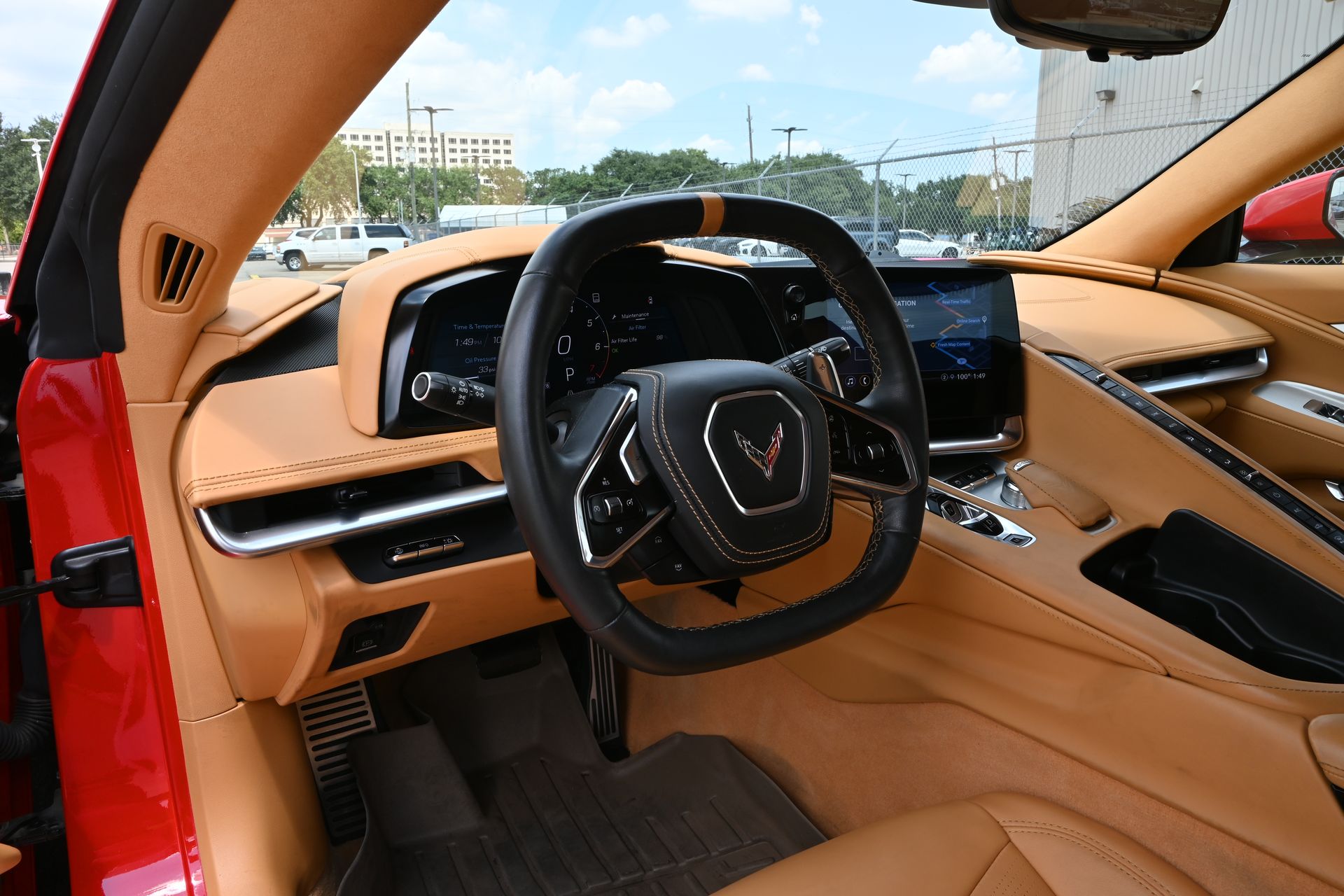 2021 Chevrolet Corvette Stingray Red at Bayway Cadillac of The Woodlands