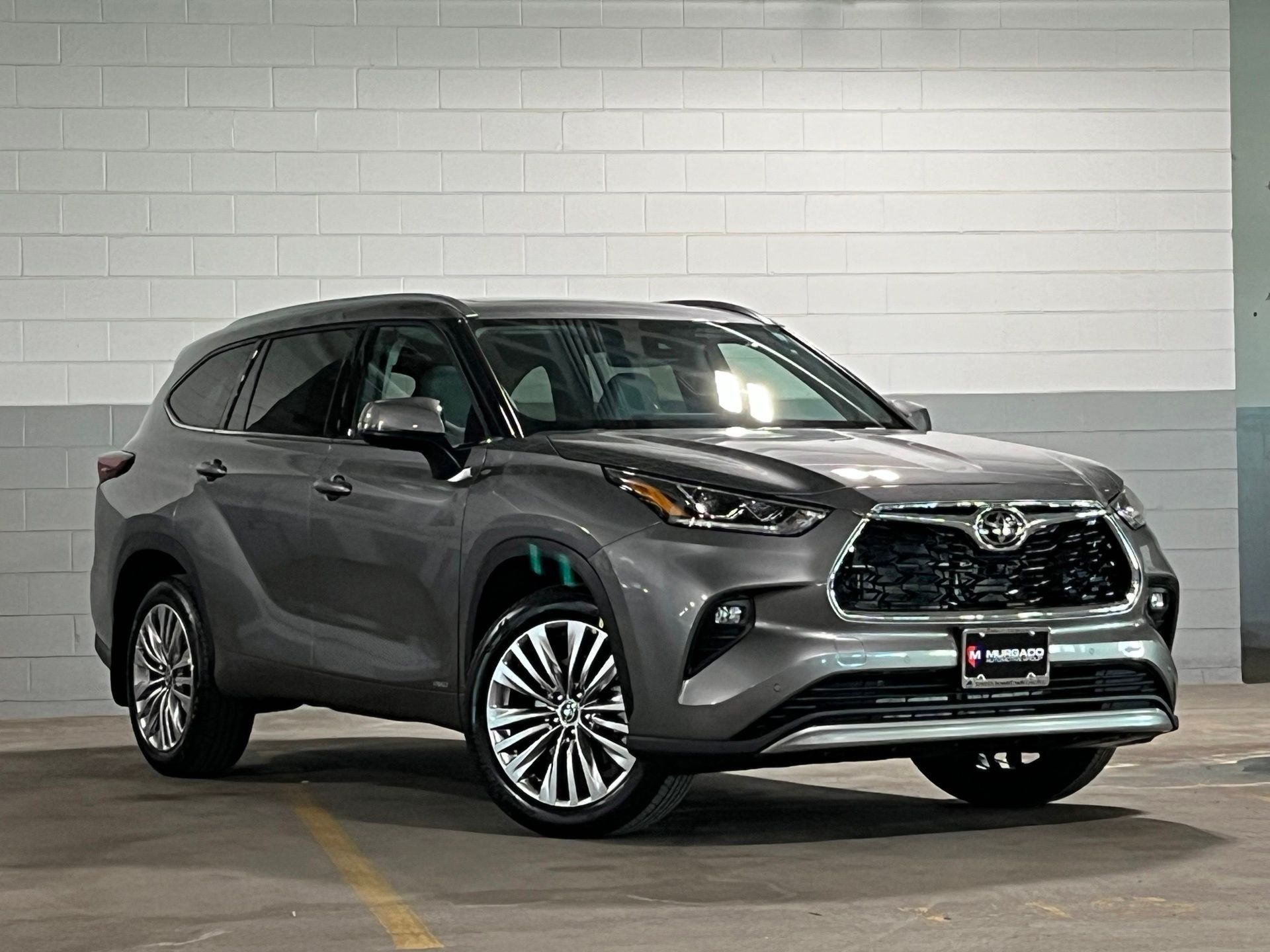 Gray 2026 Toyota Highlander Hybrid SUV / Crossover All-Wheel Drive Continuously Variable Transmission