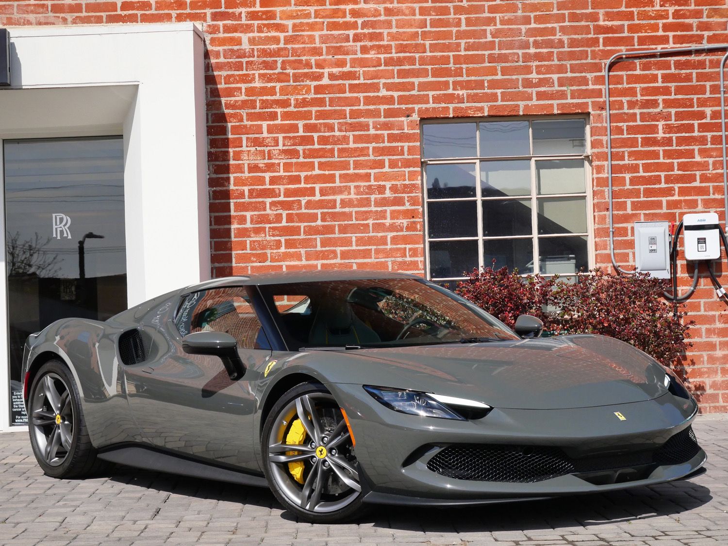 Grigio Scuro 2022 Ferrari 296 GTB RWD Coupe Rear-Wheel Drive 8-Speed Manual