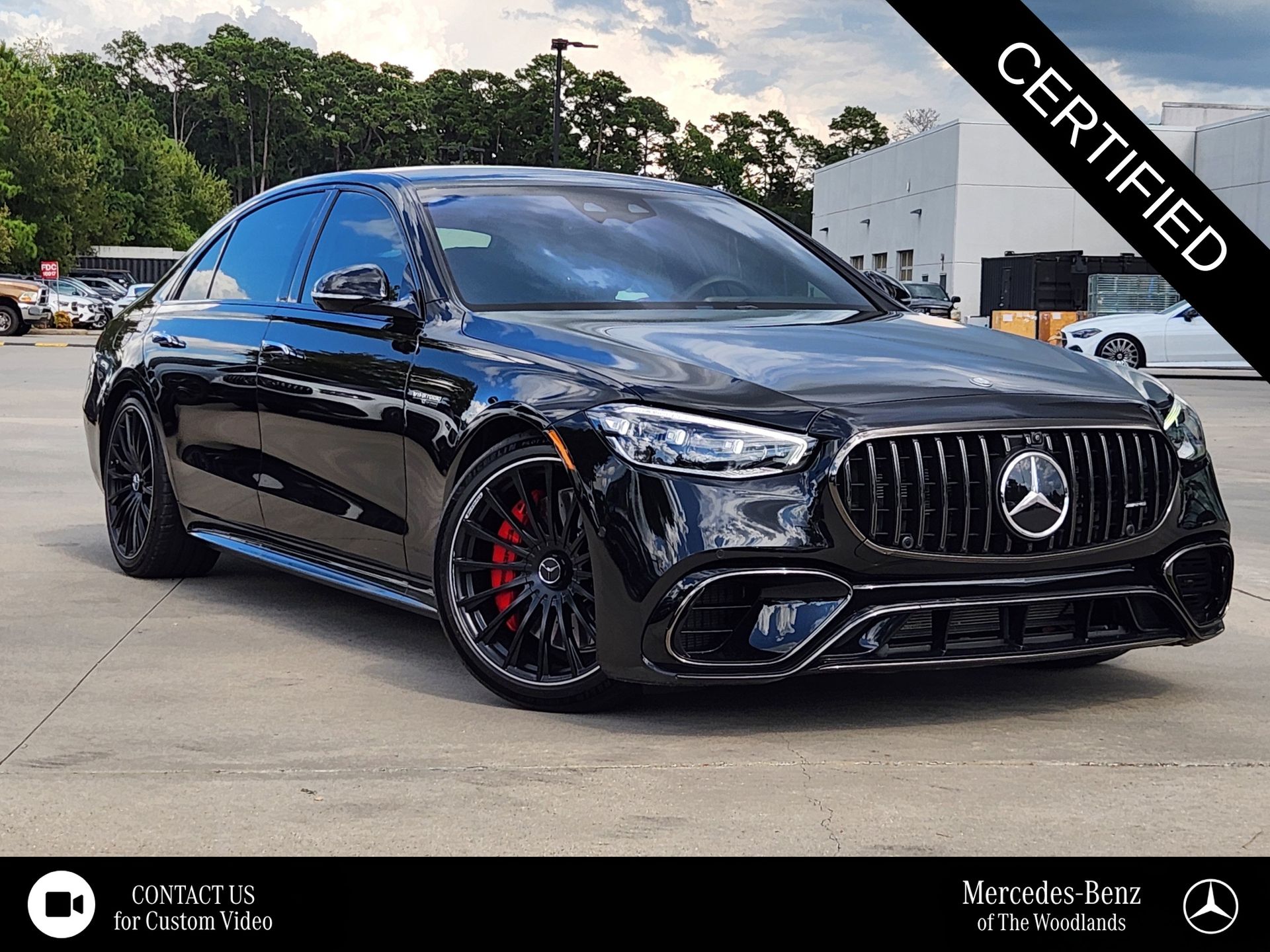 Obsidian Black Metallic 2026 Mercedes-Benz S-Class Sedan All-Wheel Drive 9-Speed Automatic
