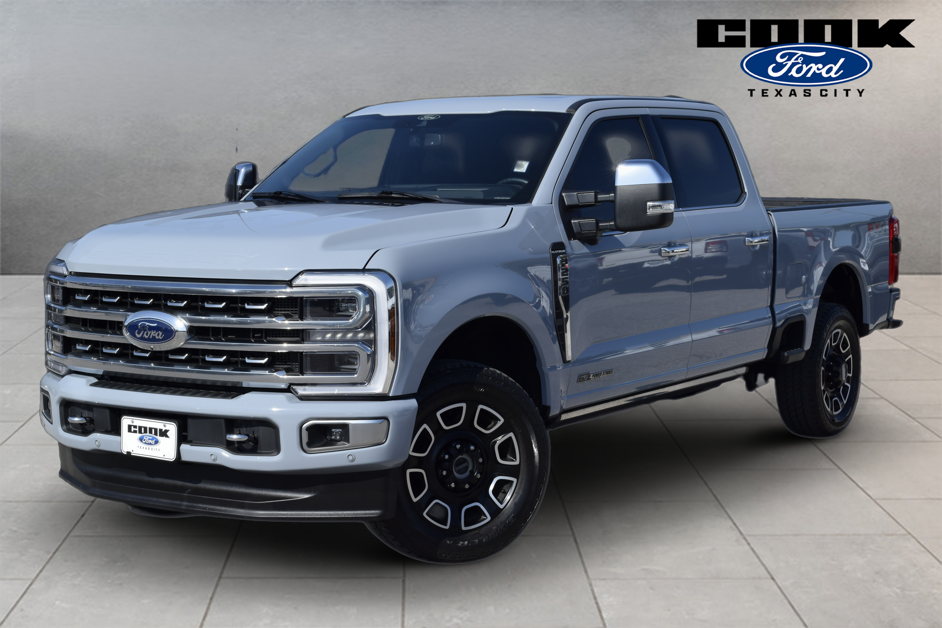2024 Ford F-250SD Platinum Gray at South Houston Nissan
