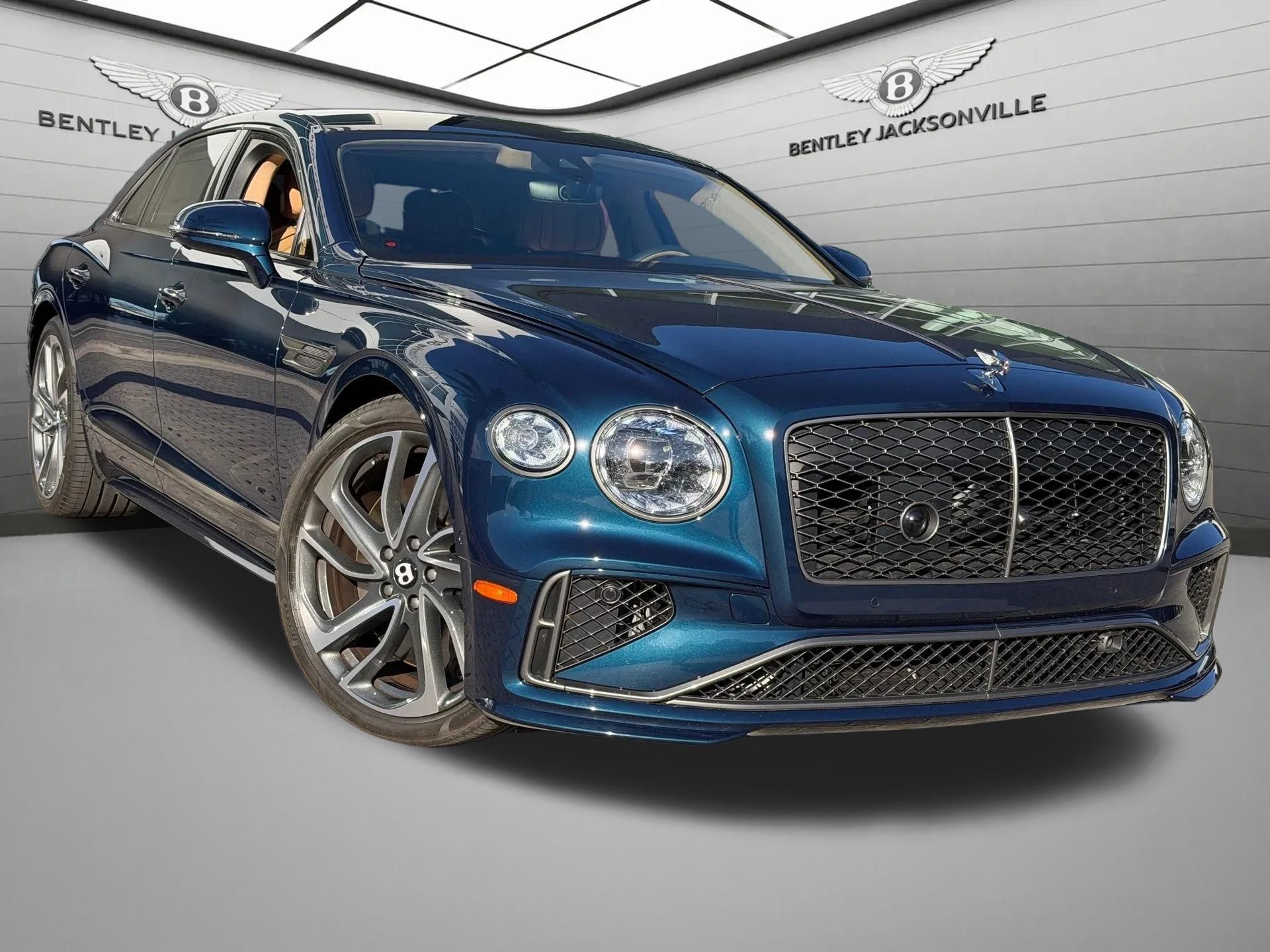Windsor Blue 2025 Bentley Flying Spur Sedan All-Wheel Drive 8-Speed Dual Clutch