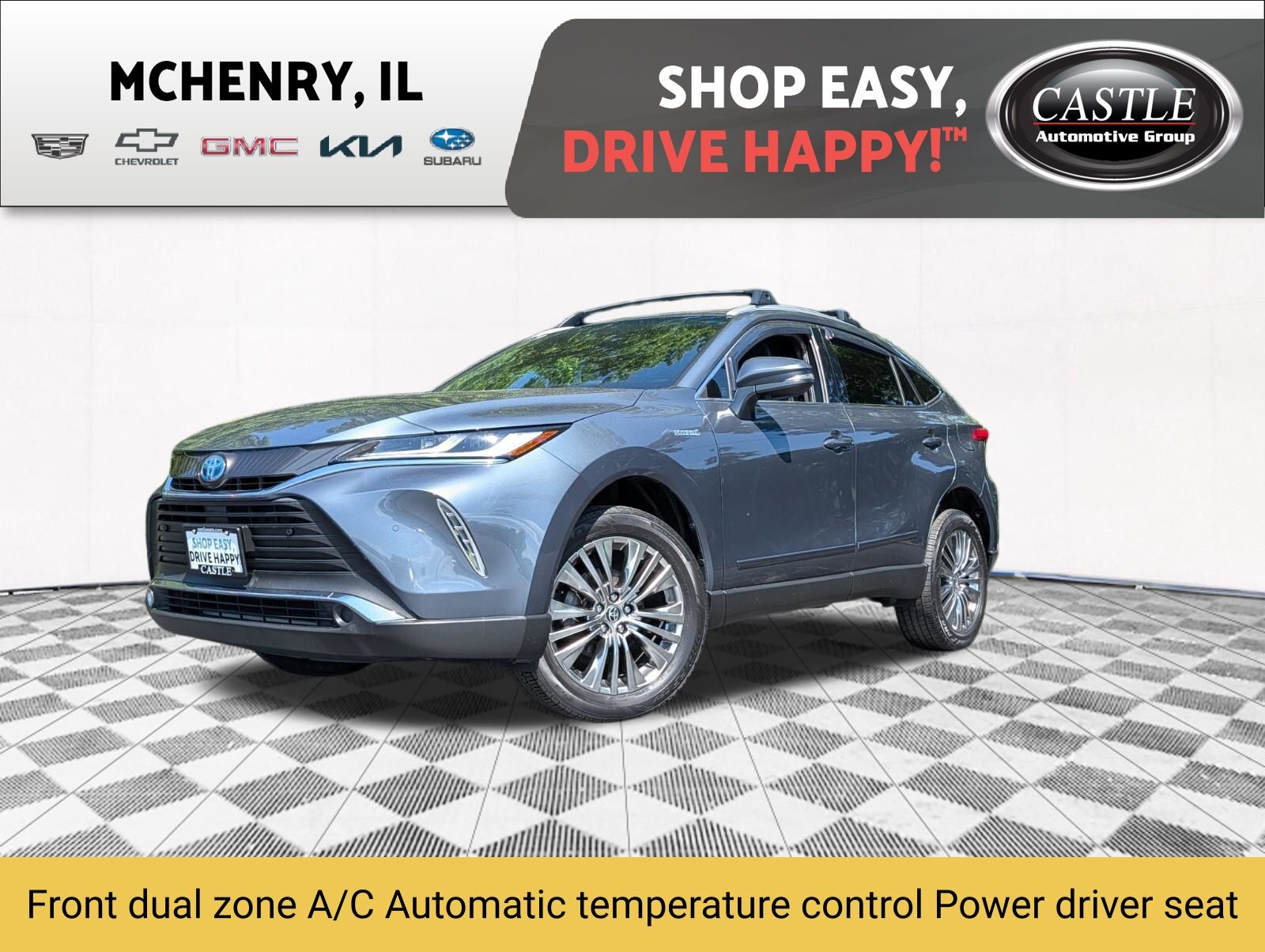 Coastal Gray Metallic 2021 Toyota Venza SUV / Crossover All-Wheel Drive Continuously Variable Transmission