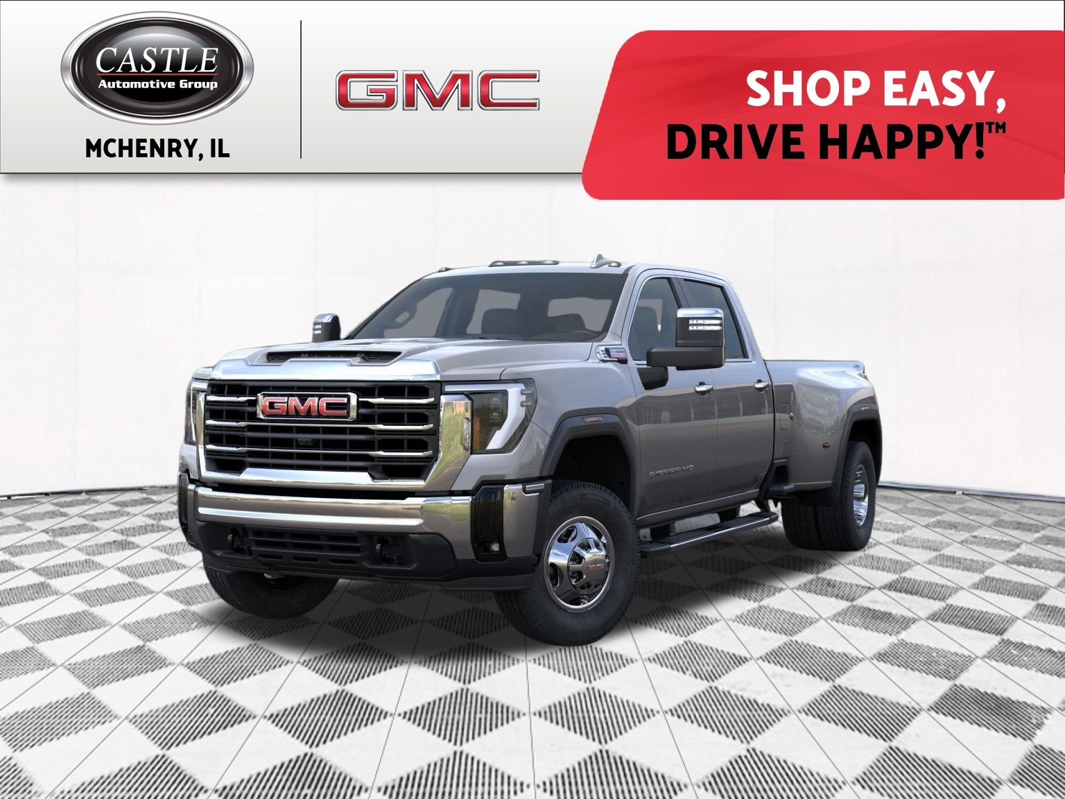 Sterling Metallic 2026 GMC Sierra 3500HD Pickup Truck Four-Wheel Drive Automatic
