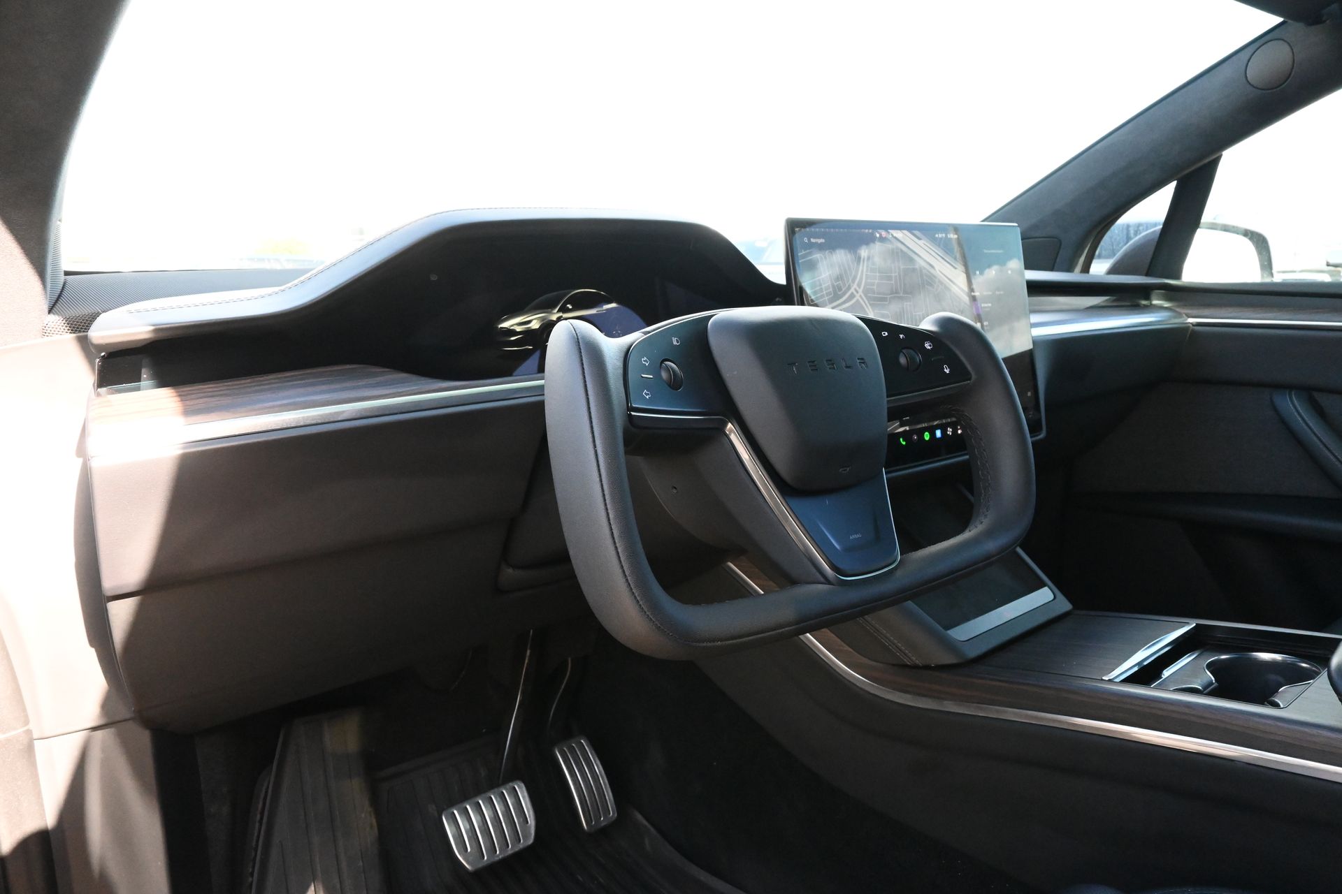2023 Tesla Model X Standard Range Gray at DeMontrond Automotive Group
