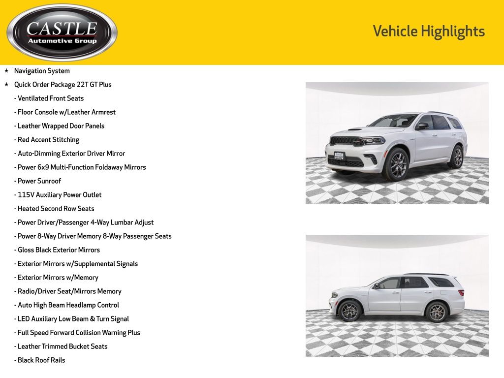 2026 DODGE DURANGO - Image 3