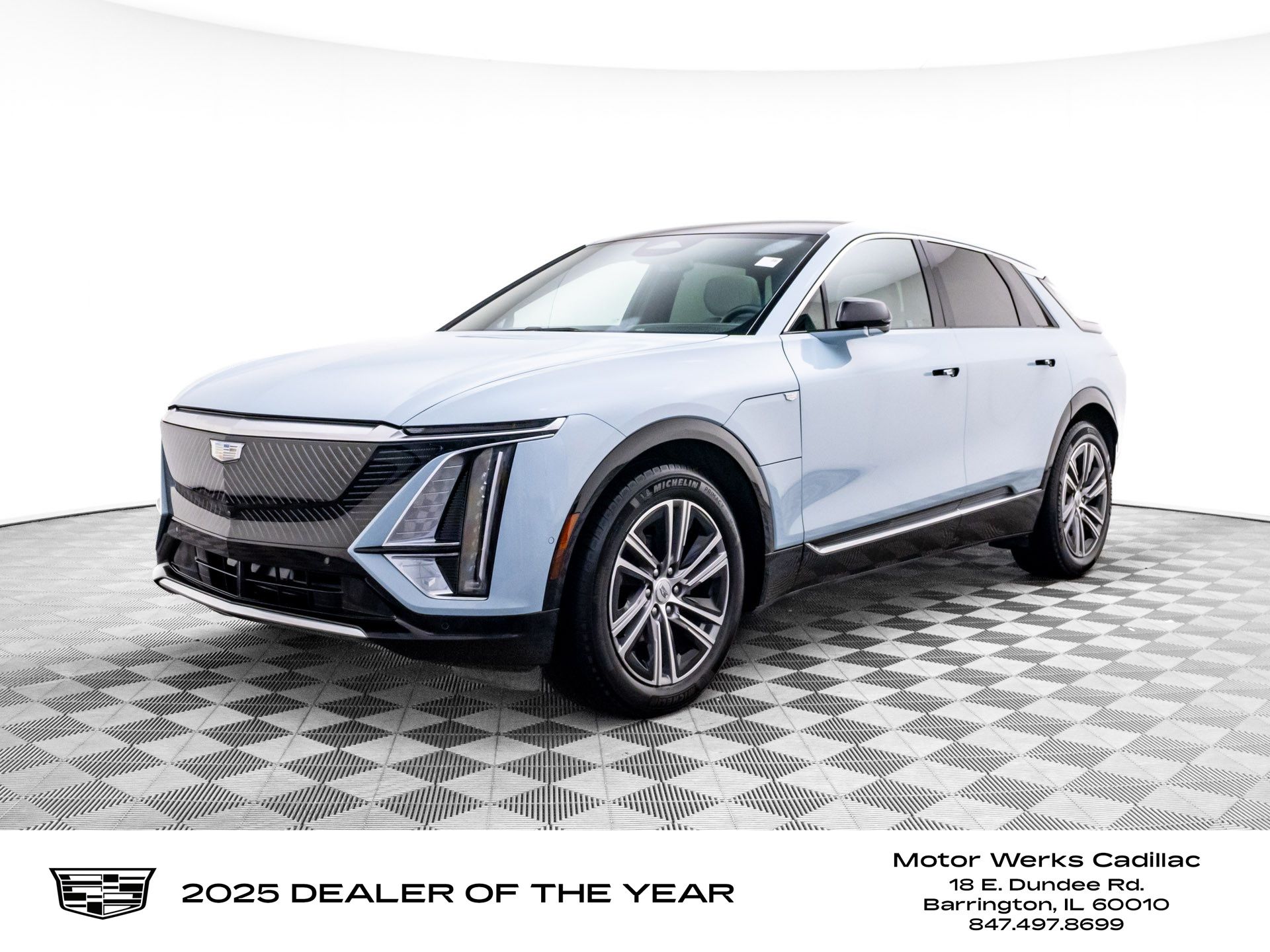 Nimbus Metallic 2024 Cadillac LYRIQ Luxury 1 AWD SUV / Crossover All-Wheel Drive 1-Speed Automatic