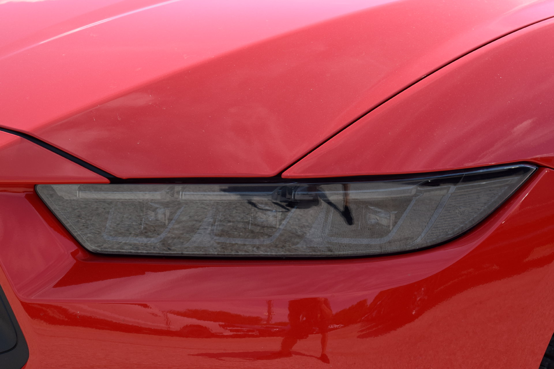 2026 Ford Mustang EcoBoost Red at EAG Ford Navasota