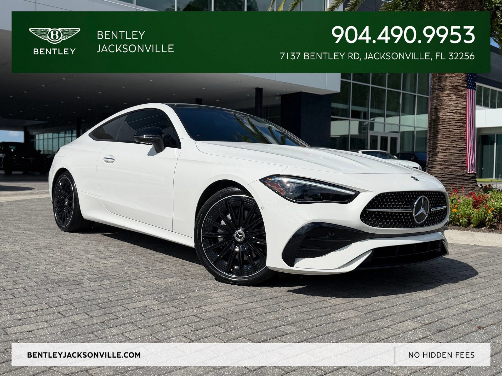 Polar White 2024 Mercedes-Benz CLE Coupe All-Wheel Drive 9-Speed Automatic