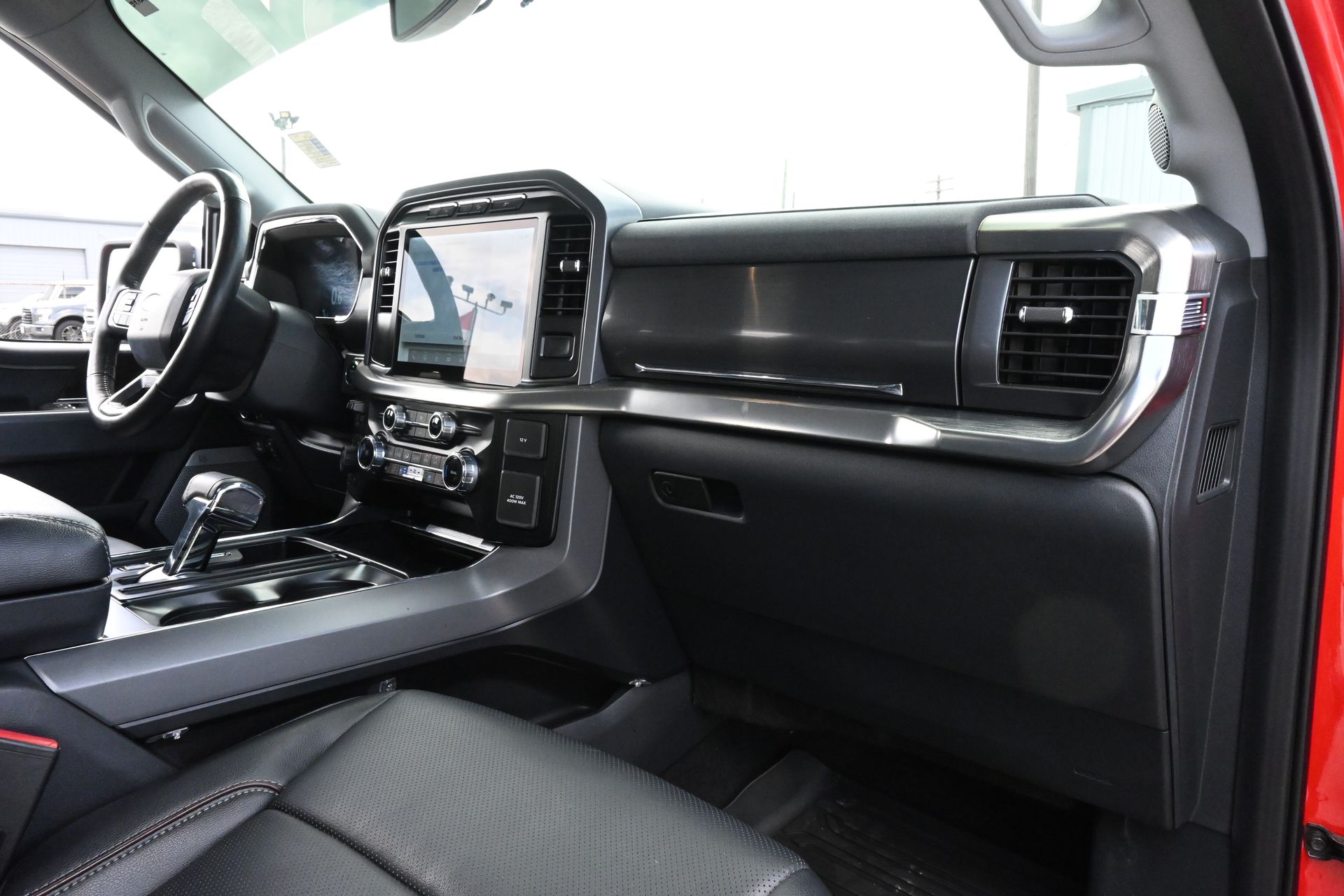 2023 Ford F-150 Lariat Red at EAG Ford Navasota