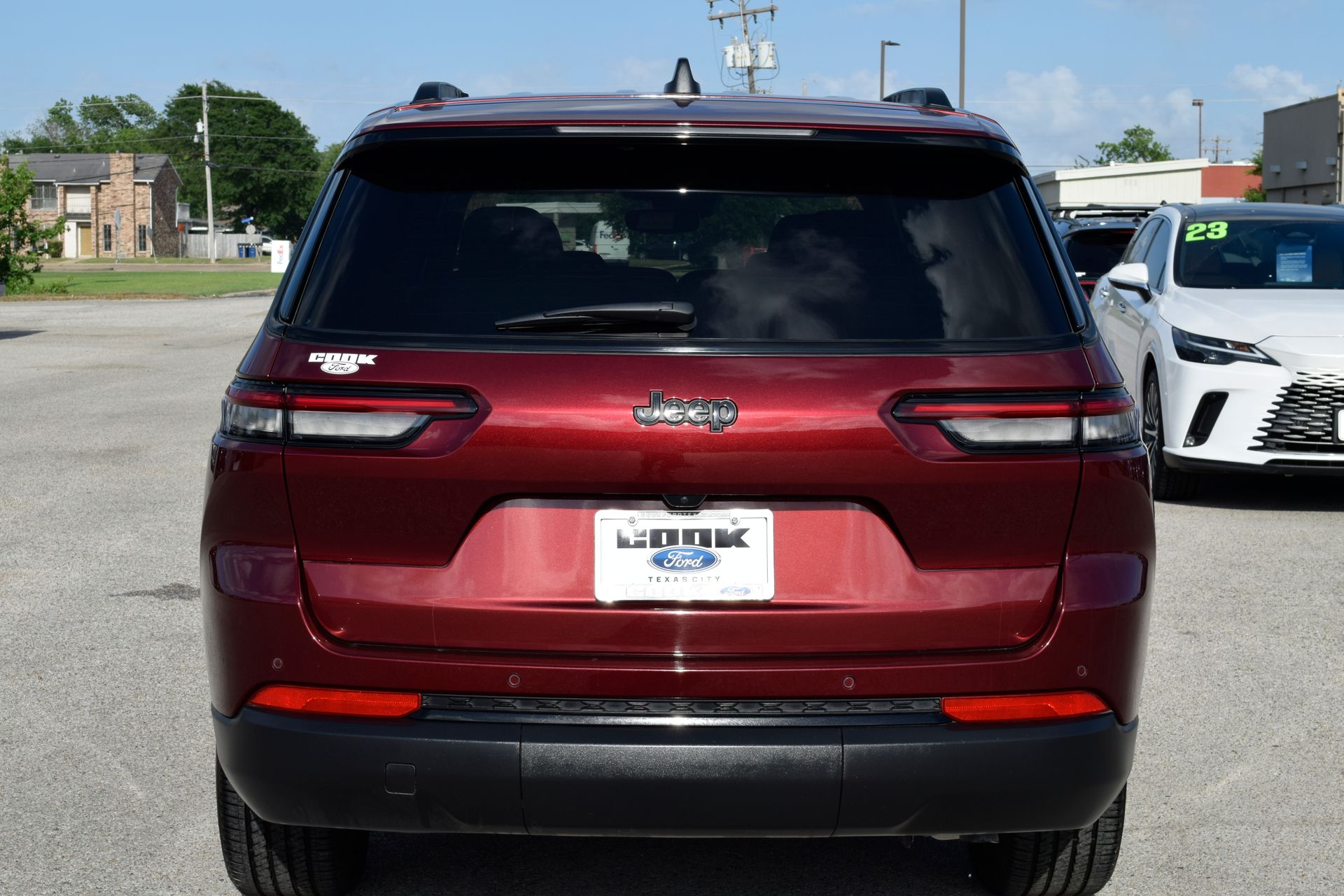 2023 Jeep Grand Cherokee L Altitude Red at Wharton Ford
