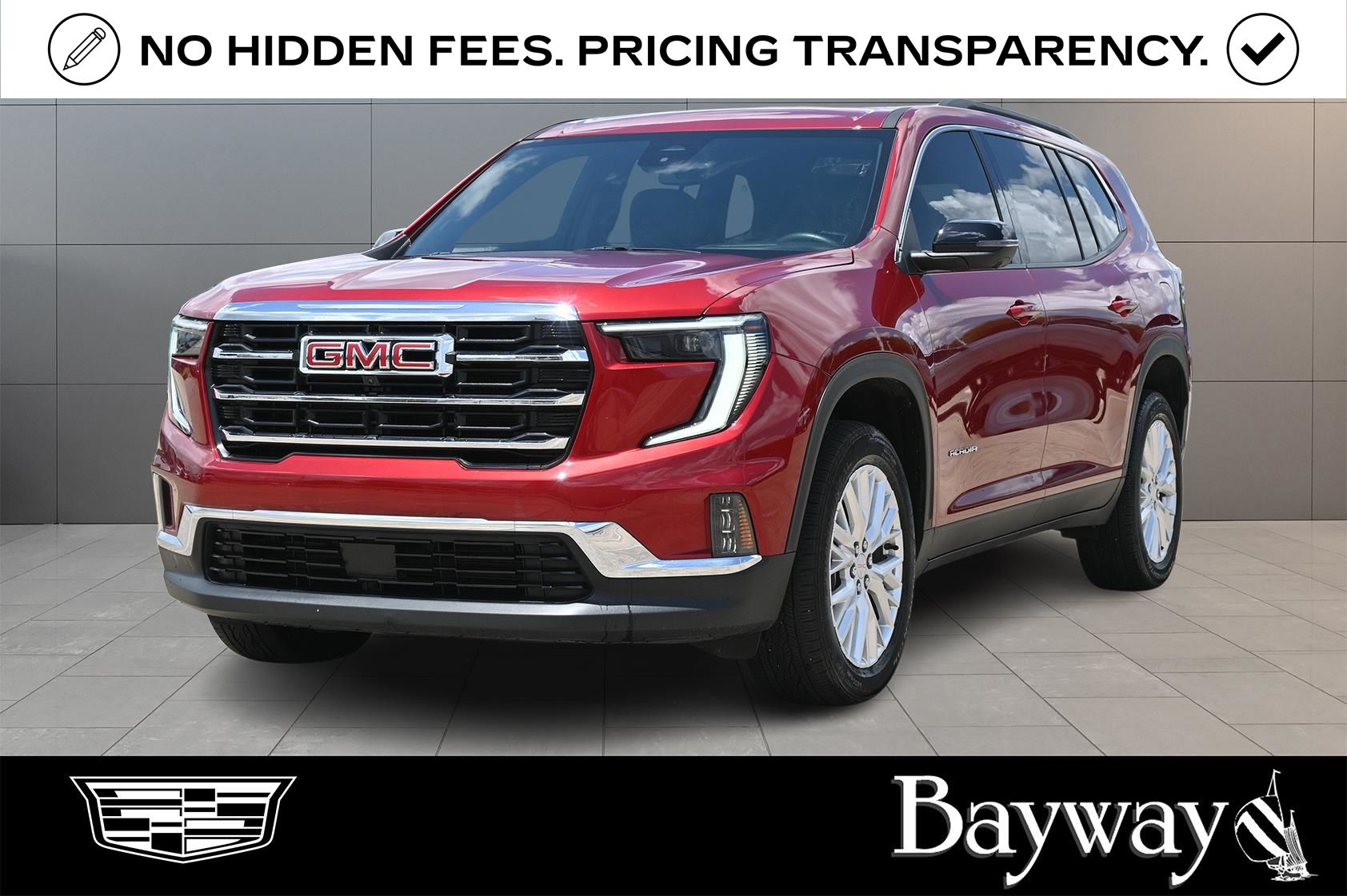 2024 GMC Acadia Elevation Red at Wharton Ford
