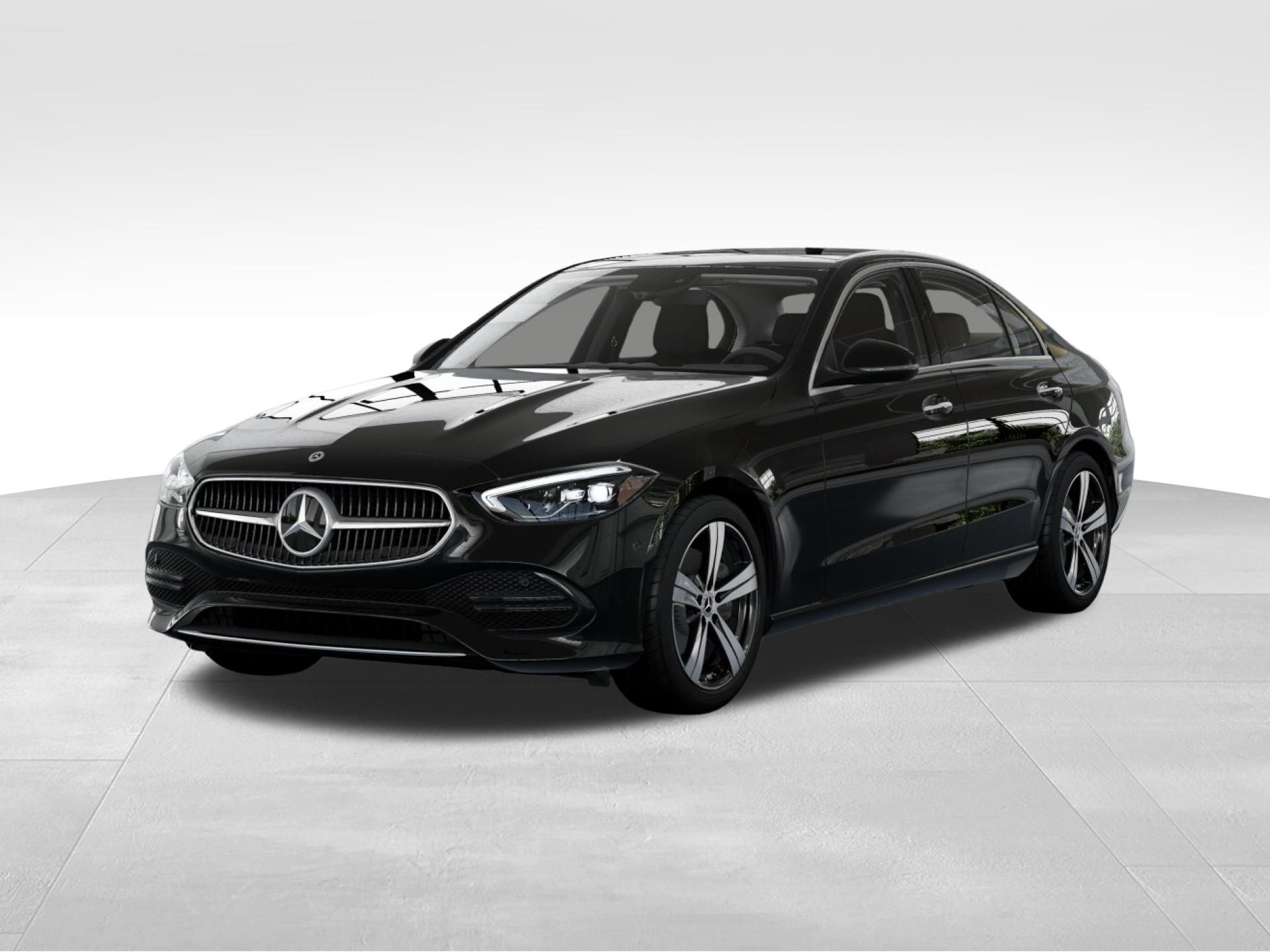 Black 2026 Mercedes-Benz C-Class Sedan All-Wheel Drive 9-Speed Automatic