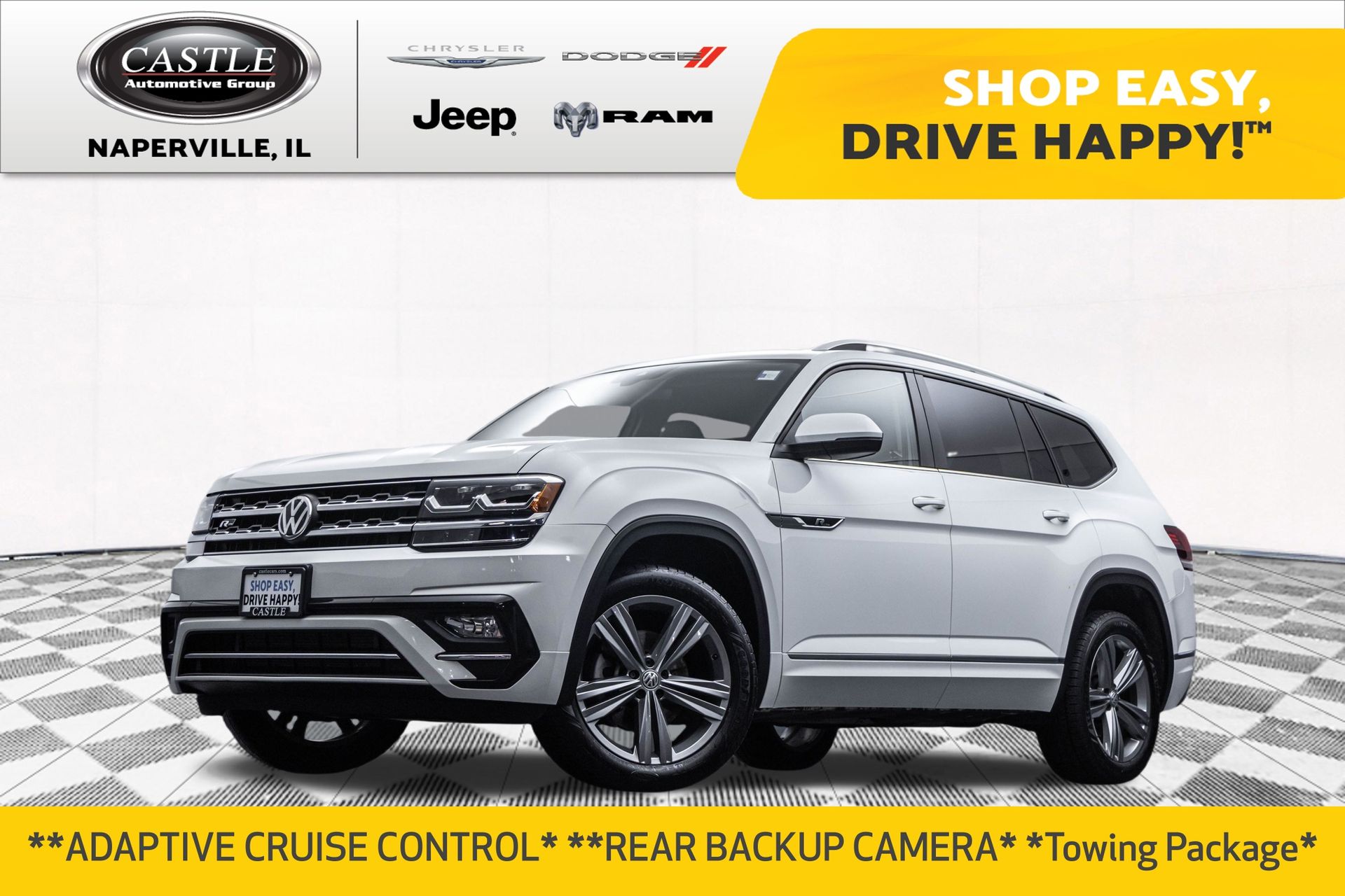 2019 Volkswagen Atlas SE R-Line w/Tech