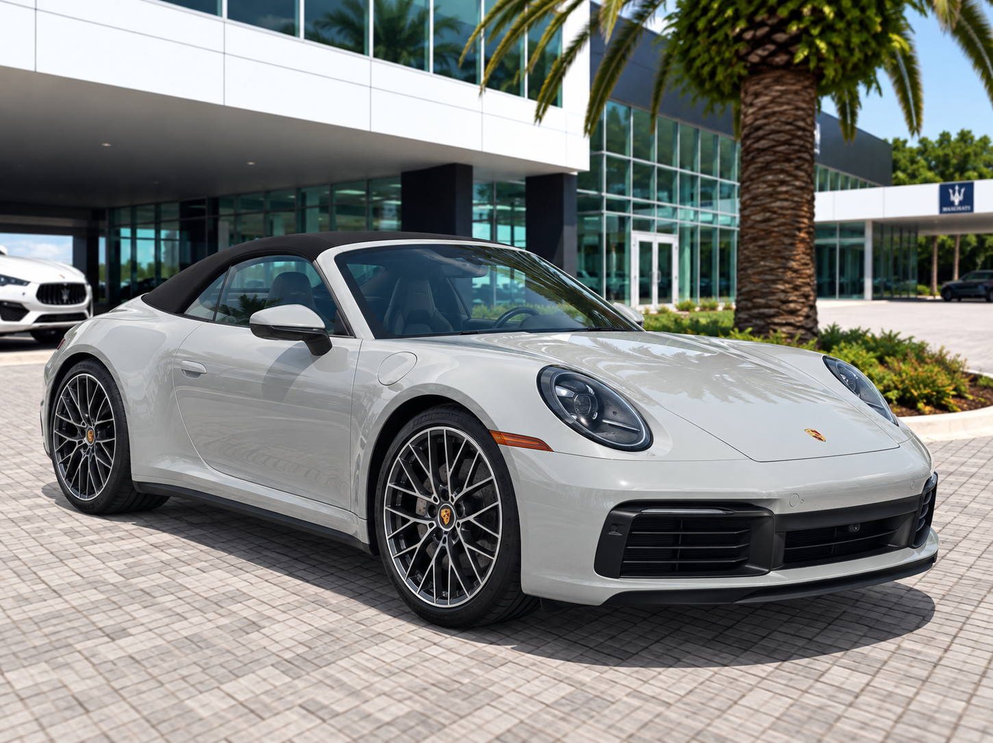 Chalk 2026 Porsche 911 Convertible Rear-Wheel Drive 8-Speed Automatic
