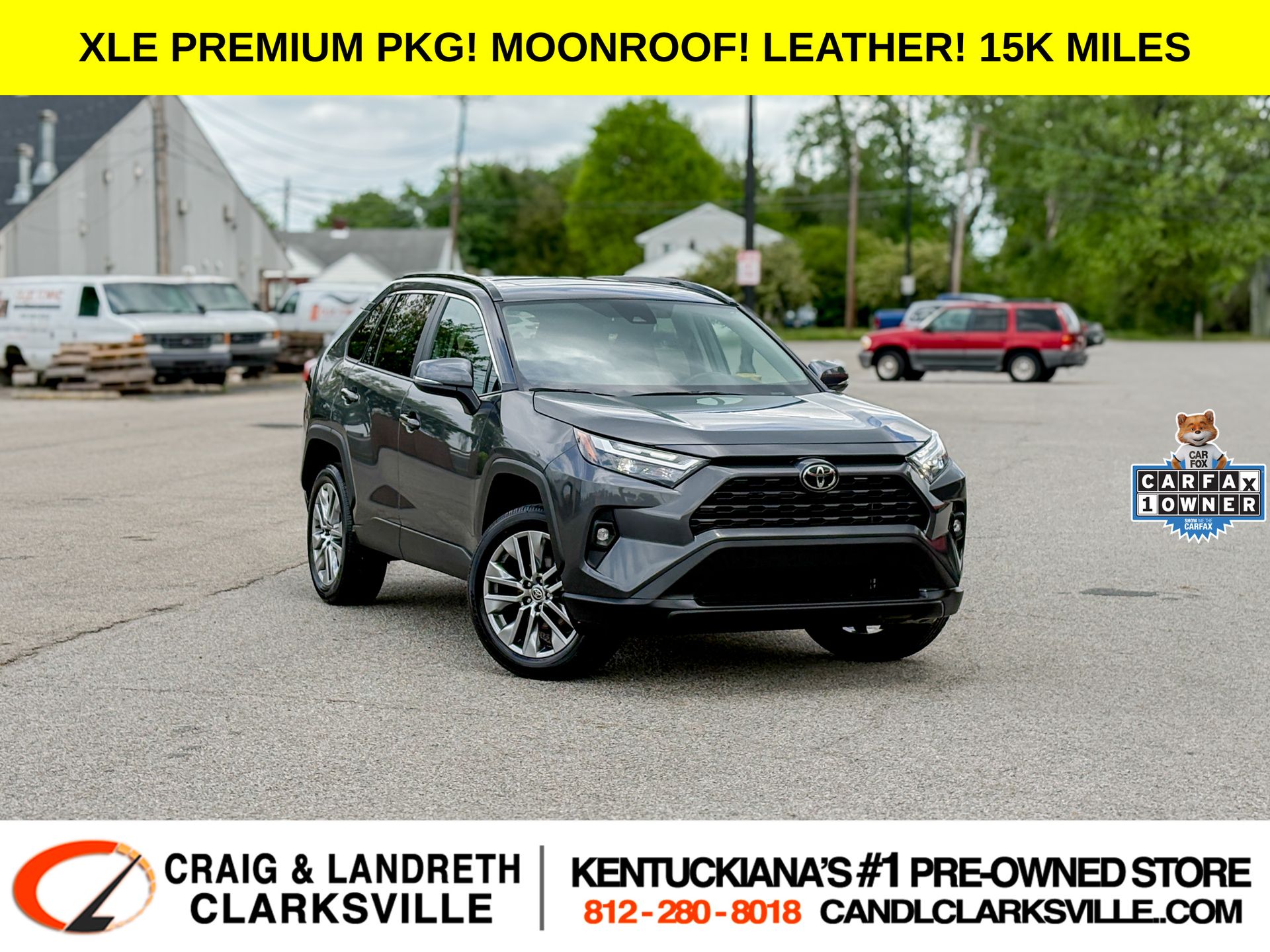 Magnetic Gray Metallic 2023 Toyota RAV4 SUV / Crossover Front-Wheel Drive 8-Speed Automatic