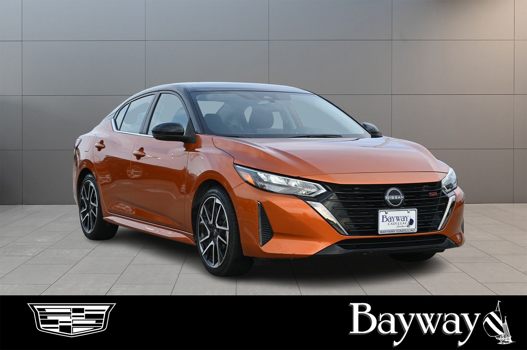 2025 Nissan Sentra SR Orange at South Houston Nissan