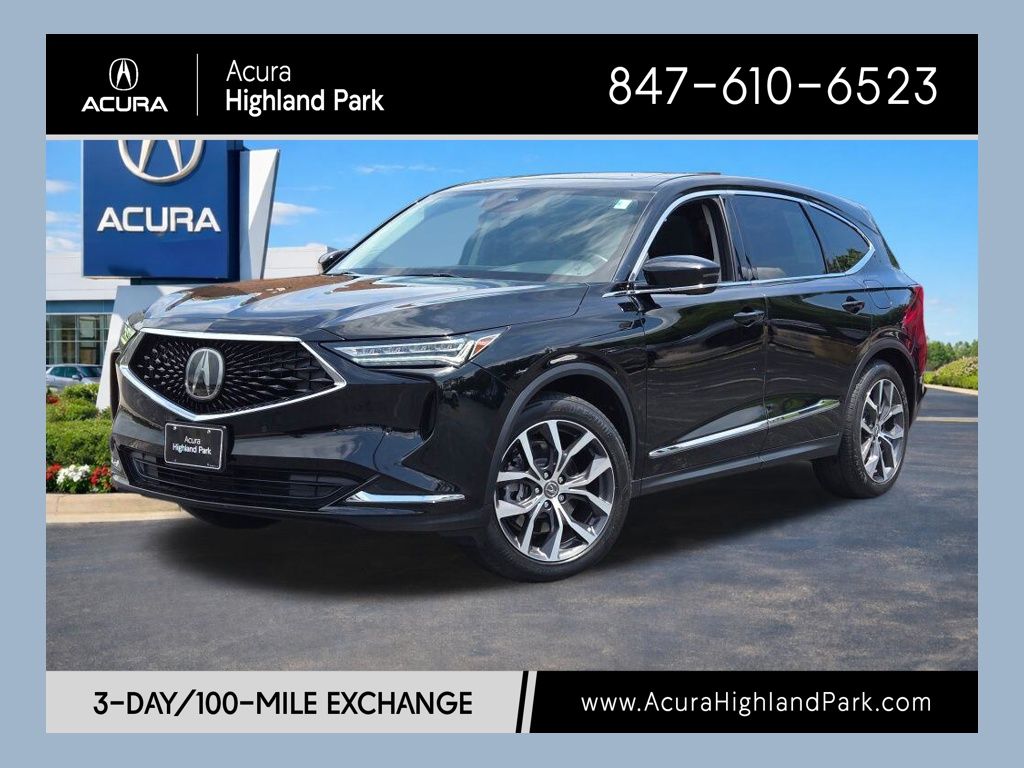 Majestic Black Pearl 2023 Acura MDX SUV / Crossover All-Wheel Drive Automatic