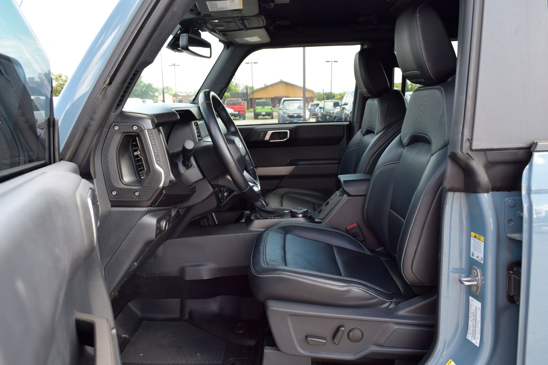 2021 Ford Bronco First Edition Green at Bayway Cadillac of The Woodlands