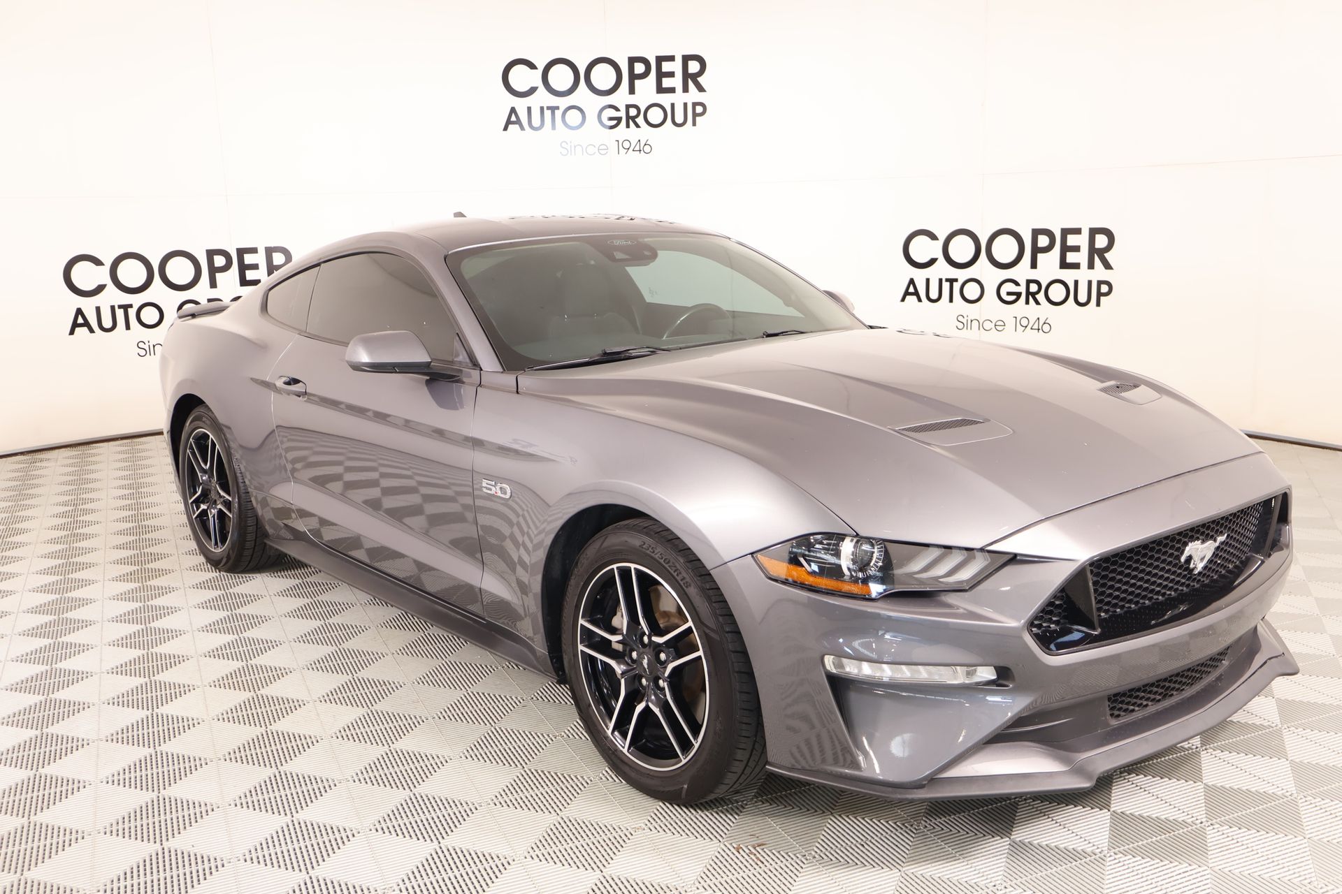 Gray Metallic 2021 Ford Mustang Coupe Rear-Wheel Drive Automatic