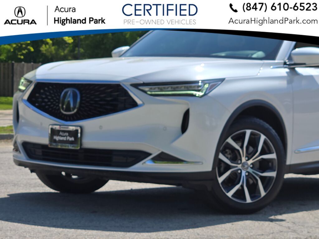 Certified 2023 Acura MDX Technology Package with VIN 5J8YE1H4XPL037102 for sale in Highland Park, IL