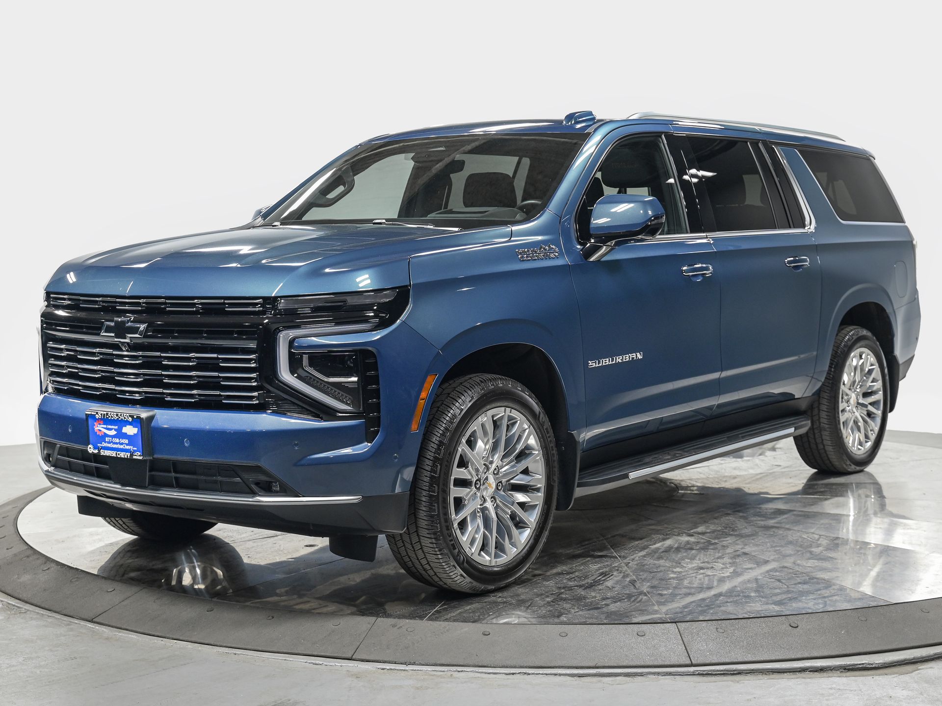 Lakeshore Blue Metallic 2026 Chevrolet Suburban SUV / Crossover Four-Wheel Drive