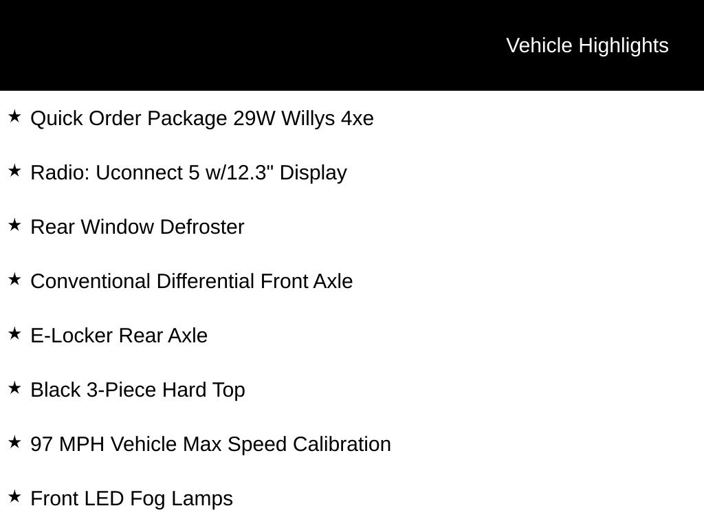 2025 Jeep Wrangler Willys 4xe