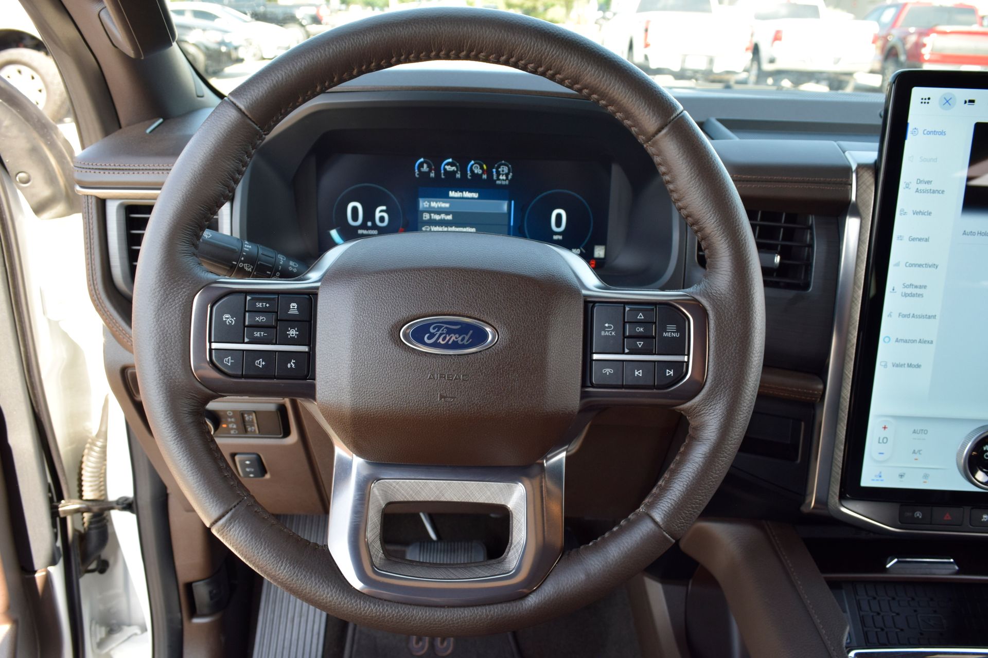 2024 Ford Expedition King Ranch White at Legacy Ford