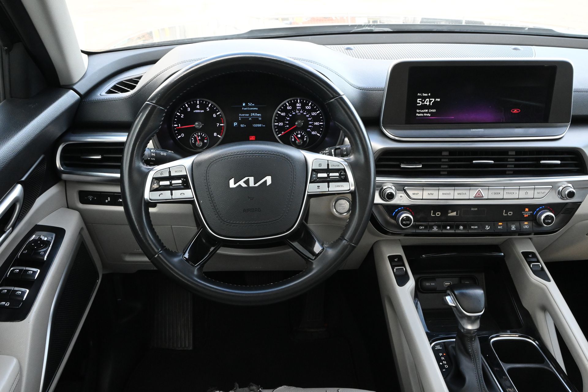 2022 Kia Telluride S Black at DeMontrond Auto Country