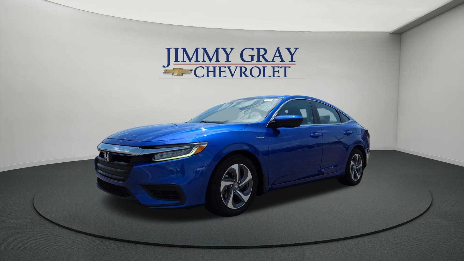 Aegean Blue Metallic 2019 Honda Insight EX Sedan FWD Sedan Front-Wheel Drive Continuously Variable Transmission