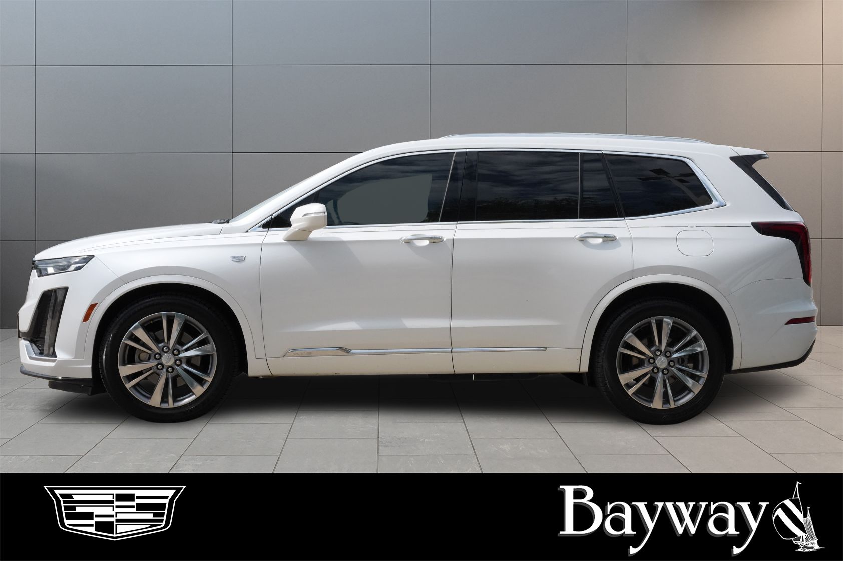 2020 Cadillac XT6 Premium Luxury White at DeMontrond Gulf Freeway