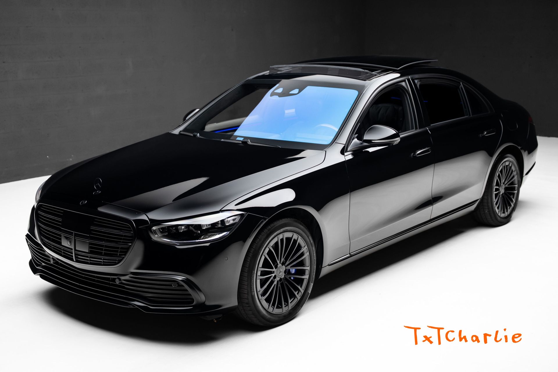 Black 2024 Mercedes-Benz S-Class Sedan All-Wheel Drive 9-Speed Automatic