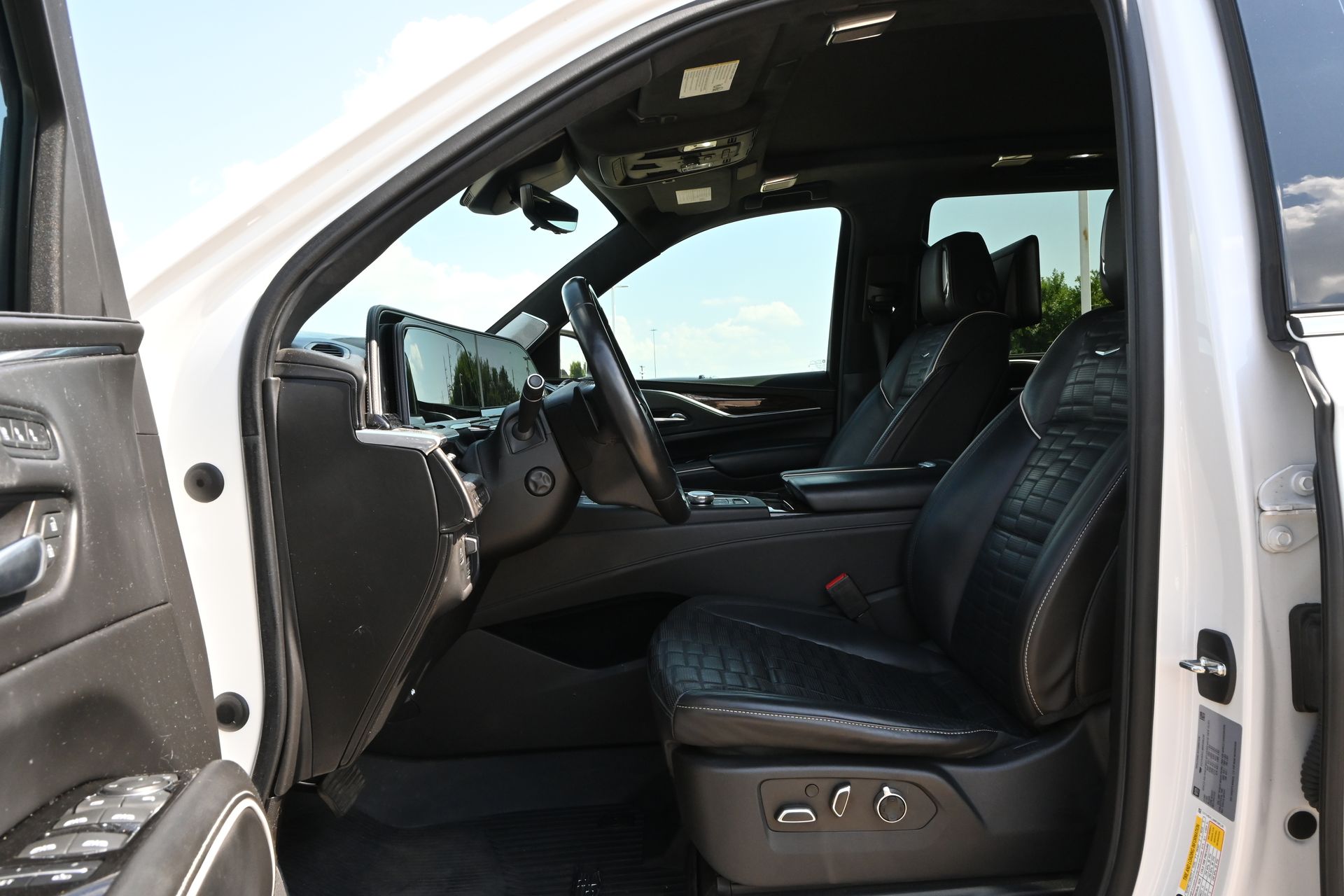 2021 Cadillac Escalade Premium Luxury Platinum White at Bayshore Chrysler Jeep Dodge Ram