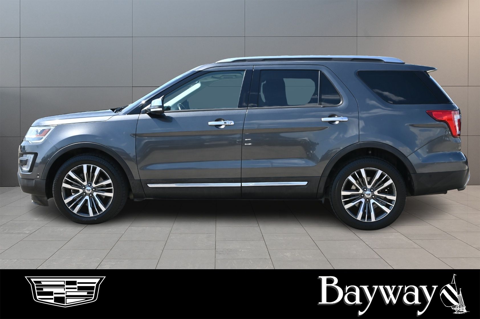 2017 Ford Explorer Platinum Gray at Legacy Ford