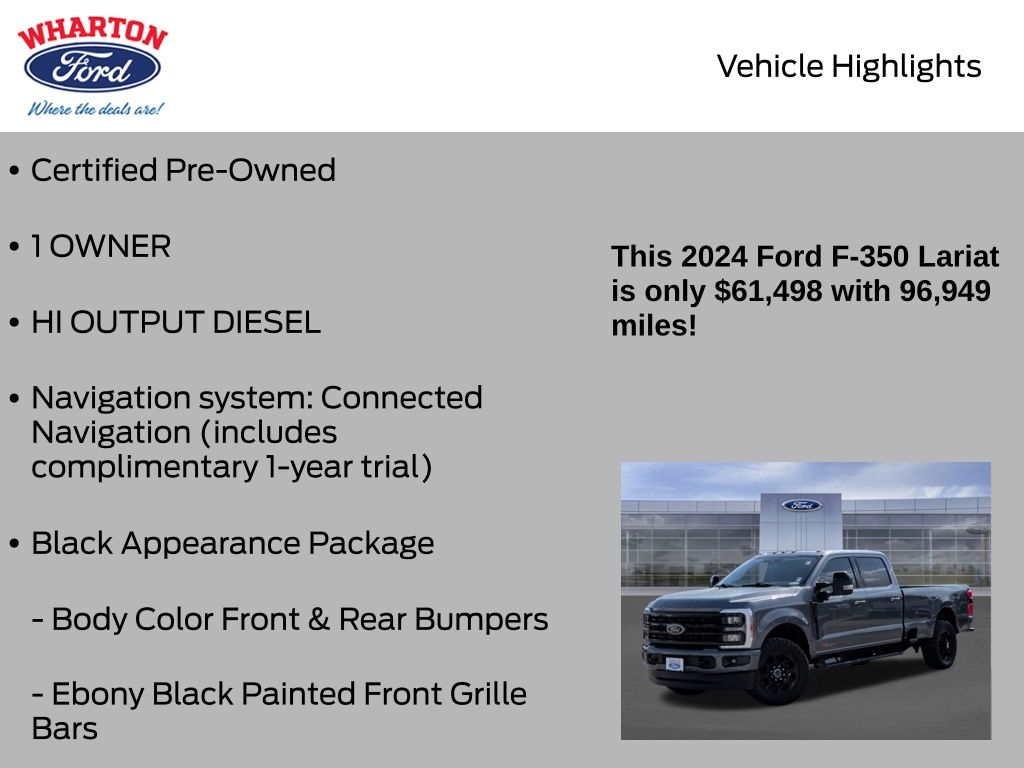 2024 Ford F-350SD Lariat - 5