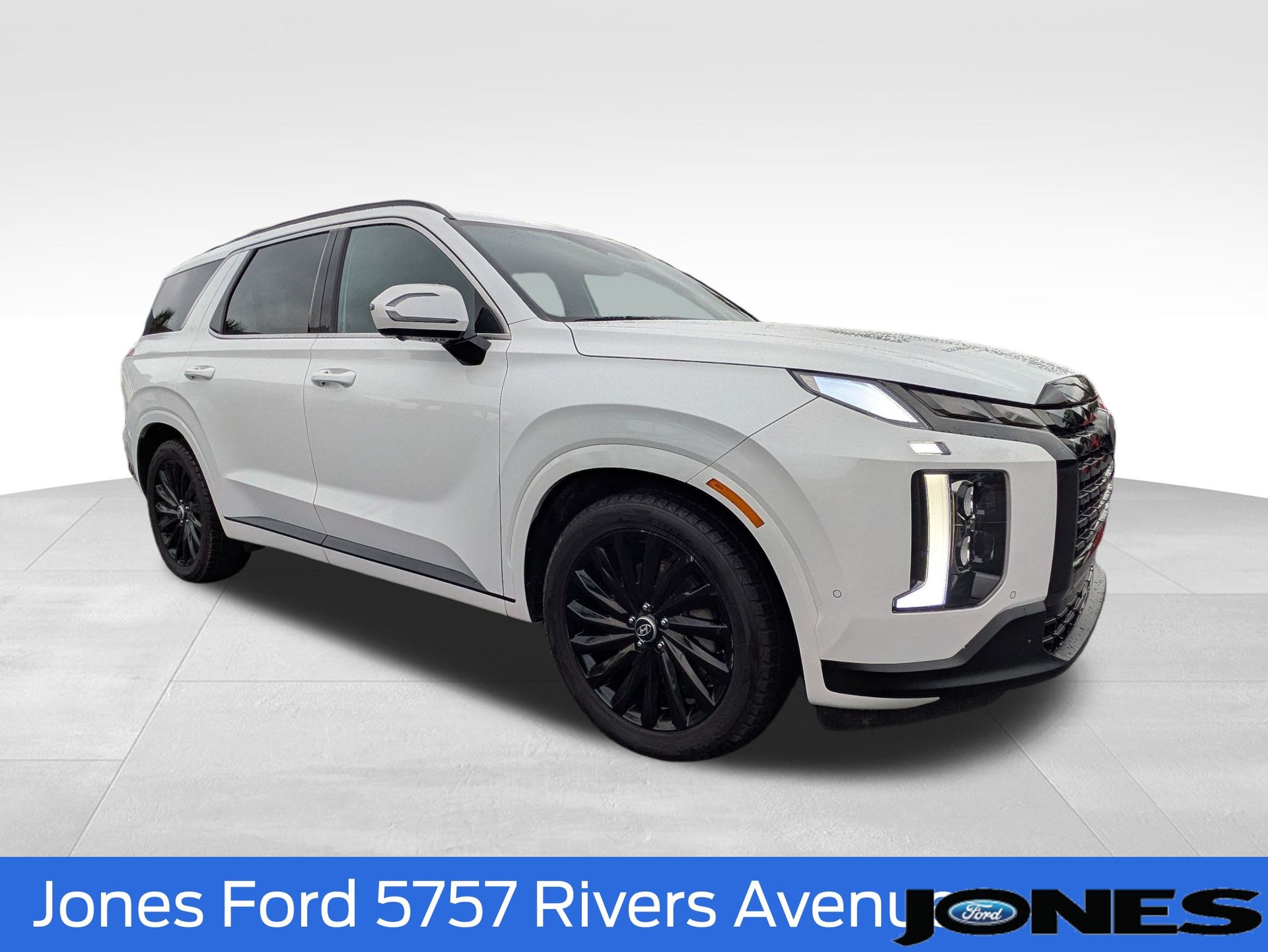 2024 Hyundai Palisade Calligraphy Night Edition White at Bob Mills Chevrolet