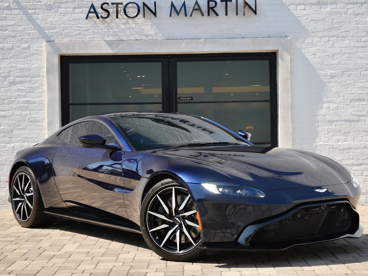 Sabiro Blue 2020 Aston Martin Vantage RWD Coupe Rear-Wheel Drive 8-Speed Automatic