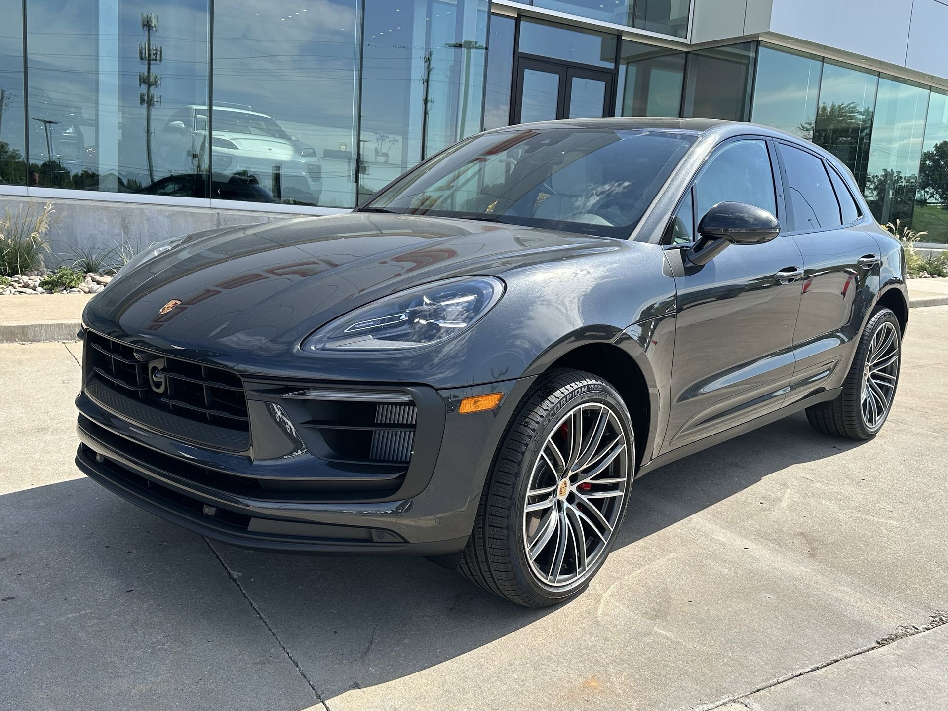 Gray 2026 Porsche Macan S AWD SUV / Crossover All-Wheel Drive 7-Speed Automatic