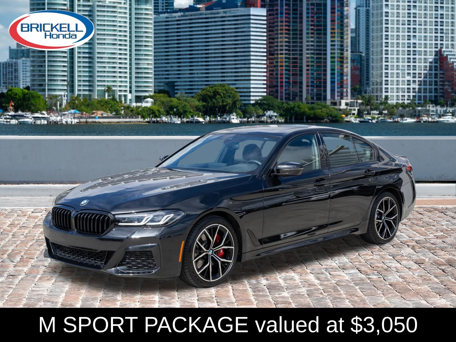 Black Sapphire Metallic 2023 BMW 5 Series 530i RWD Sedan Rear-Wheel Drive 8-Speed Automatic