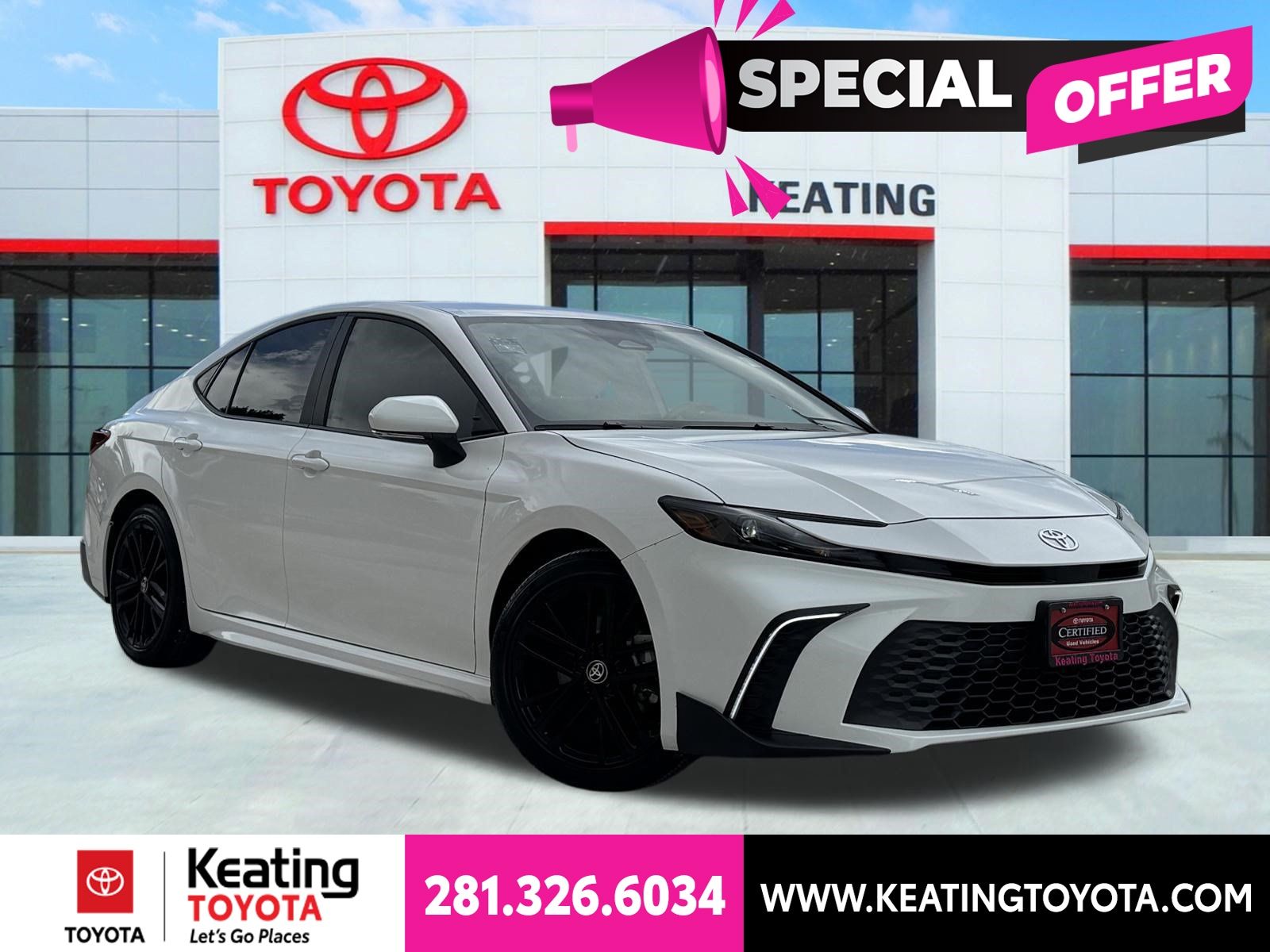 Ice 2025 Toyota Camry Sedan Front-Wheel Drive Continuously Variable Transmission