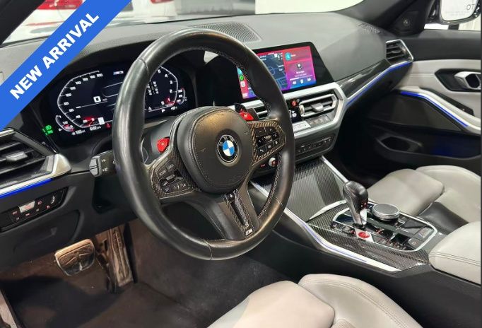 Brooklyn Gray Metallic 2021 BMW M3 Competition RWD Sedan Rear-Wheel Drive 8-Speed Automatic