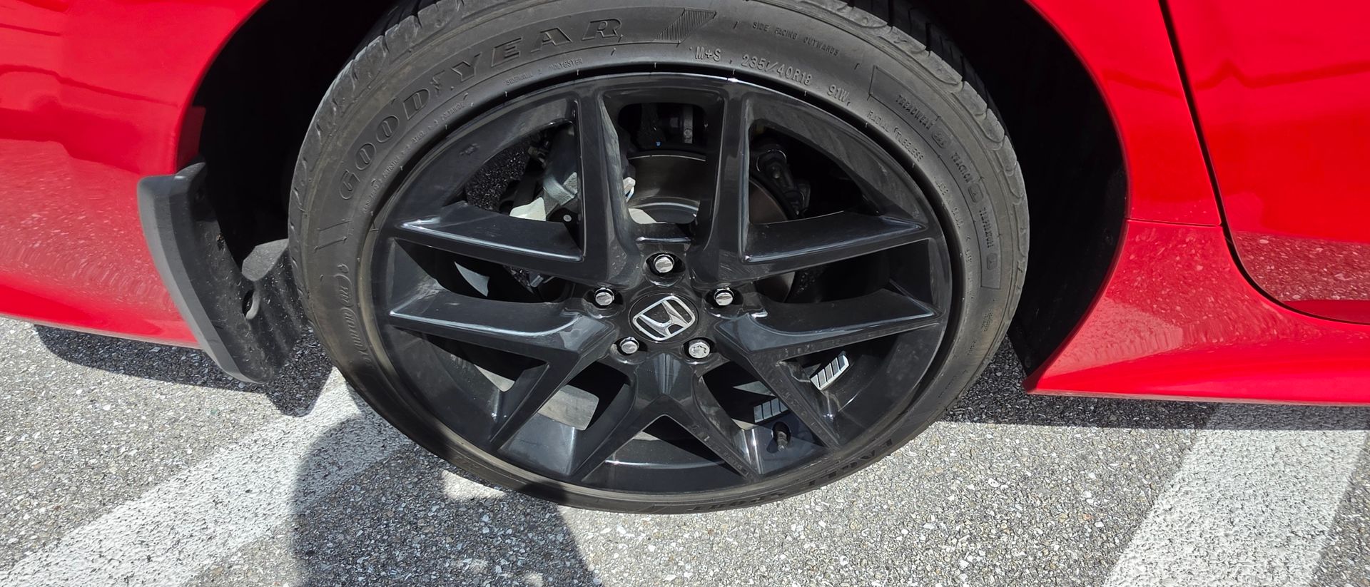 Certified Used 2025 Red Honda Sport image 12